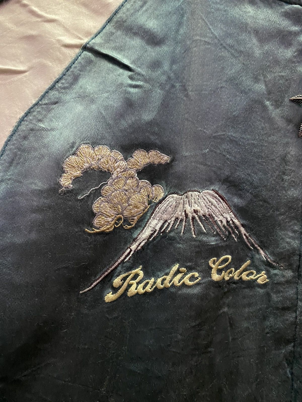 Japanese Brand × Vintage Vintage Sukajan Souvenir Japan Tokyo Monkey Jacket Medium Size US S / EU 44-46 / 1 - 9 Thumbnail