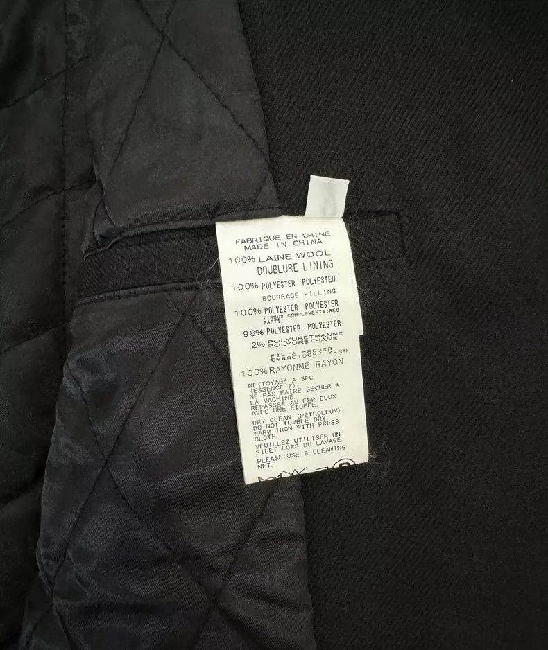 Yohji Yamamoto Yohji Yamamoto Embroidered wool jacket 2506-Nextarrow Size US M / EU 48-50 / 2 - 5 Thumbnail