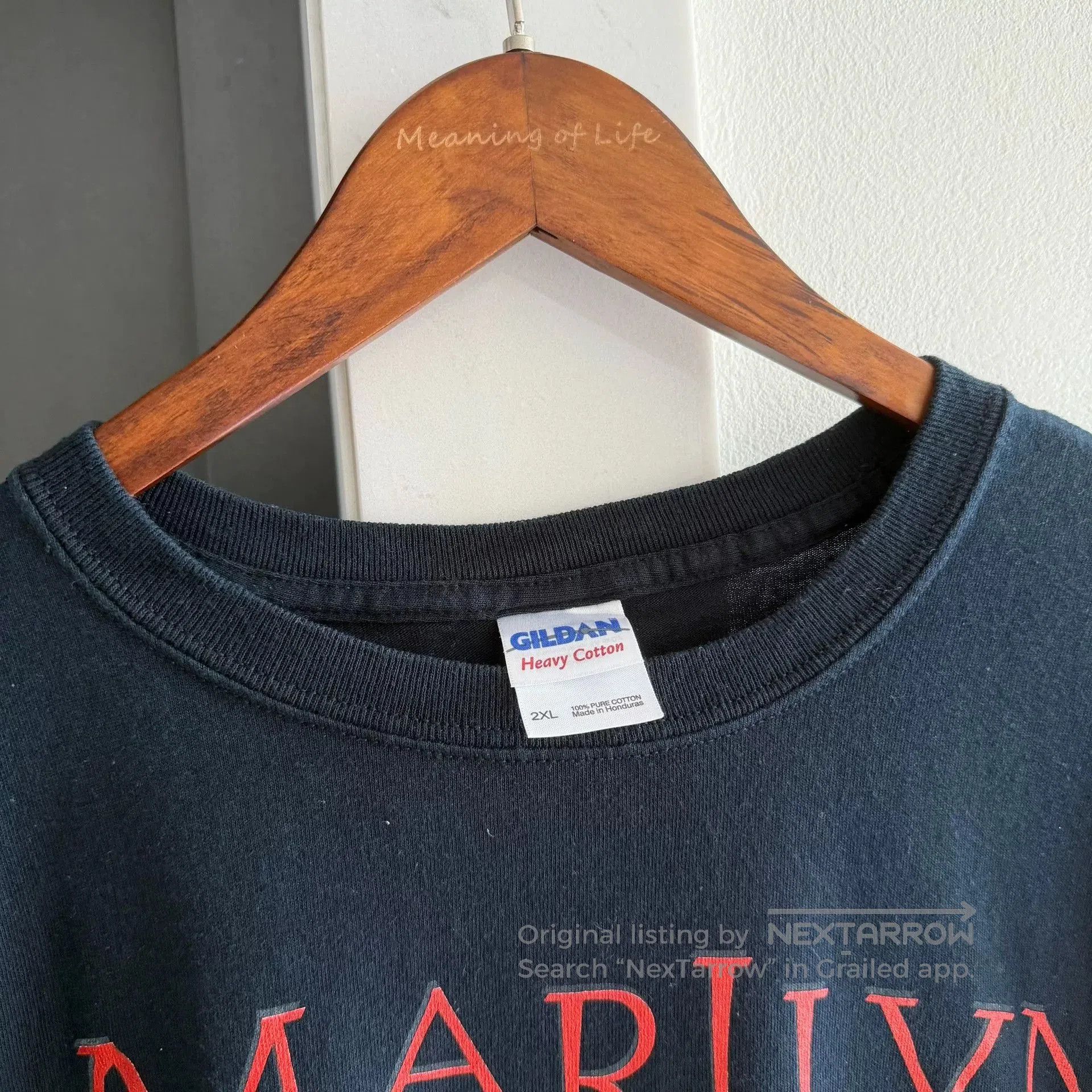 Vintage Vintage 2008 Marilyn Manson Band Tee. Size US XXL / EU 58 / 5 - 3 Thumbnail