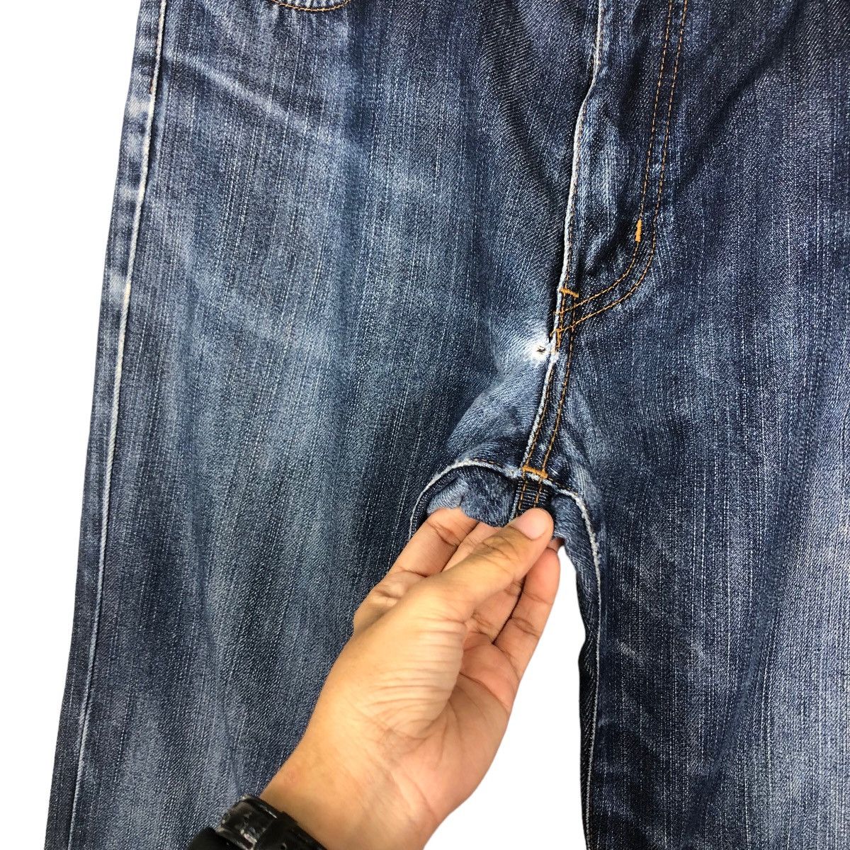 Edwin 🔥Vintage Edwin International Basic Jeans Size US 34 / EU 50 - 15 Thumbnail