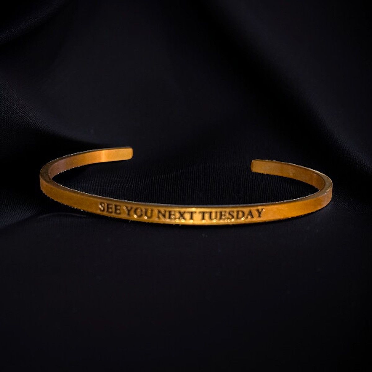 Other Metal Marvels SS See You Next Tuesday cuff bracelet Size ONE SIZE - 1 Thumbnail