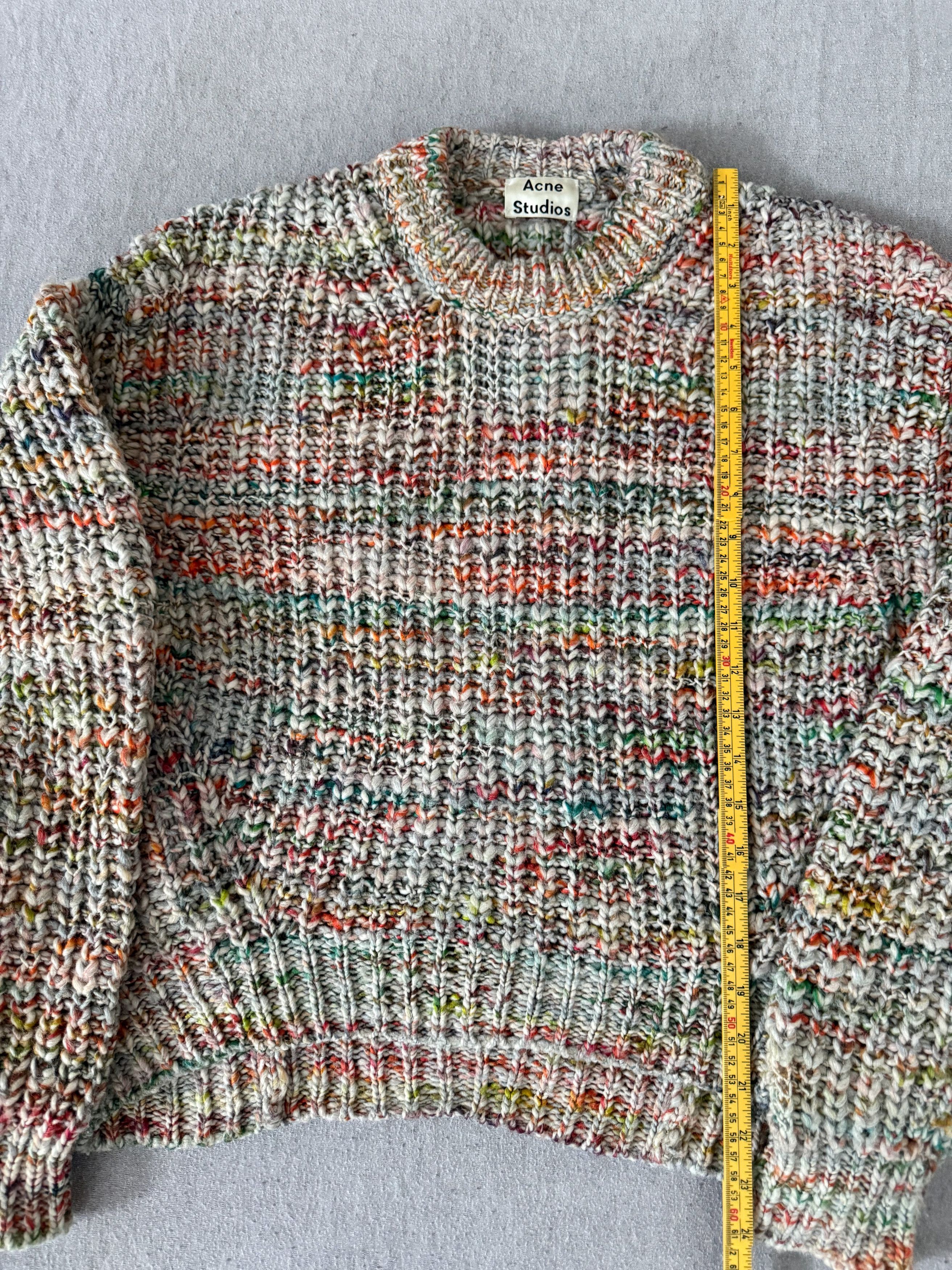 Acne Studios Acne Studios Zora Multi Knit Sweater S PSS17 Size S / US 4 / IT 40 - 2 Thumbnail