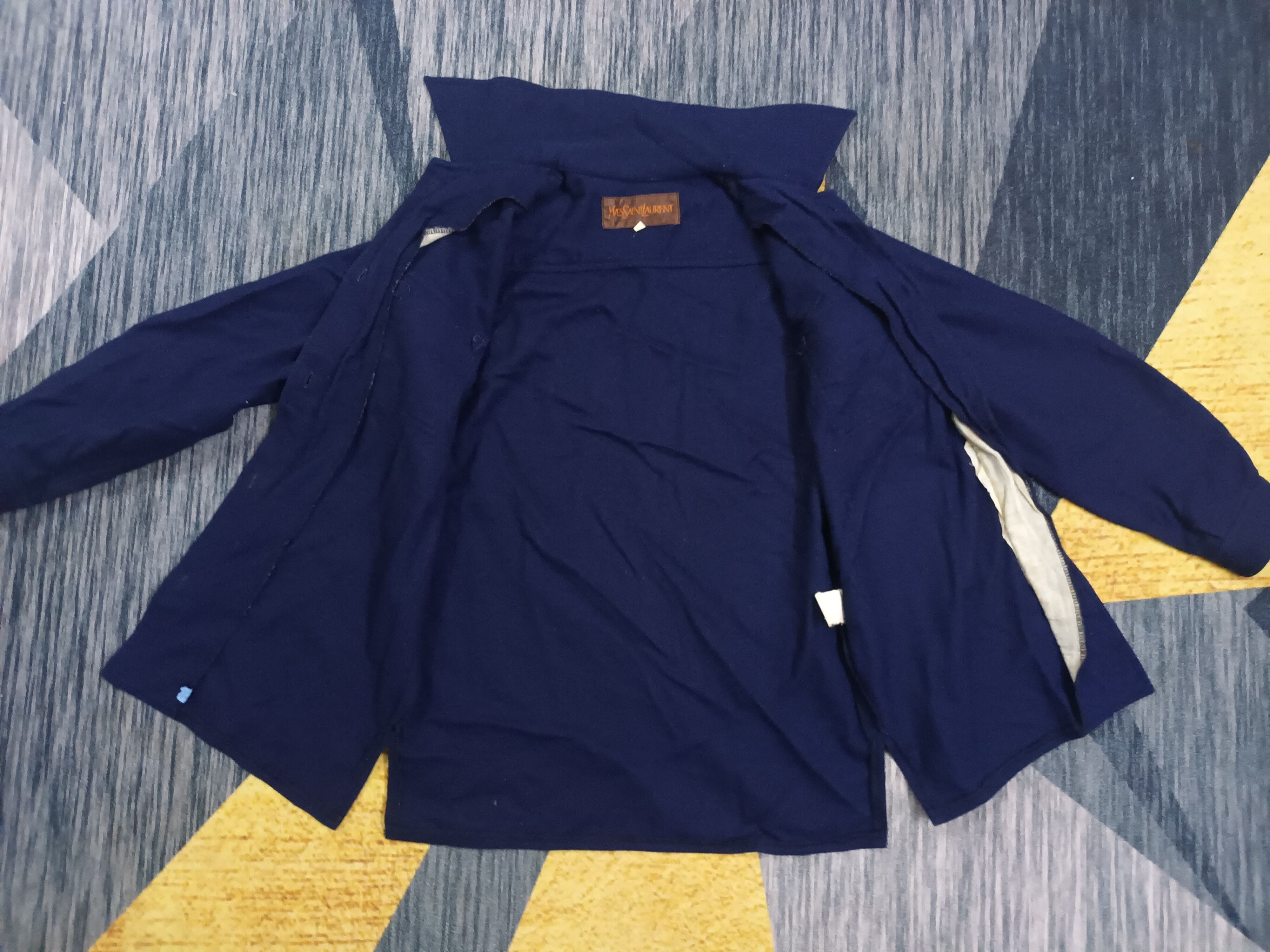 Japanese Brand × Yves Saint Laurent 🔥 YVES SAINT LAURENT BUTTON UP JACKET 🔥 Size US S / EU 44-46 / 1 - 5 Thumbnail