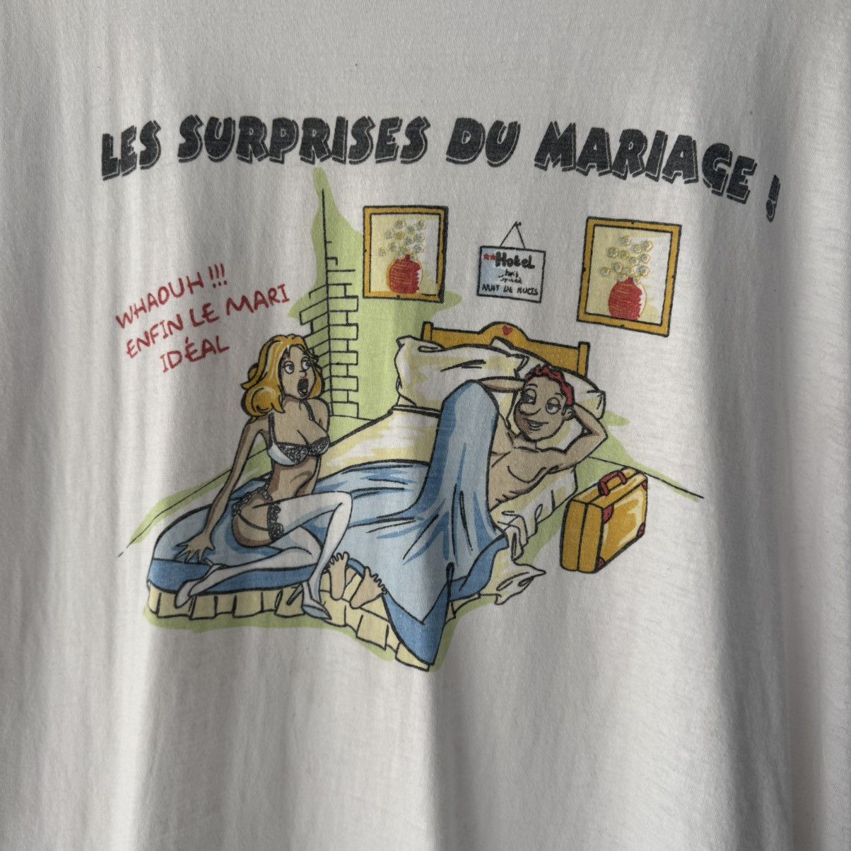 Vintage Wedding Surprises Tee Size US XL / EU 56 / 4 - 1 Thumbnail