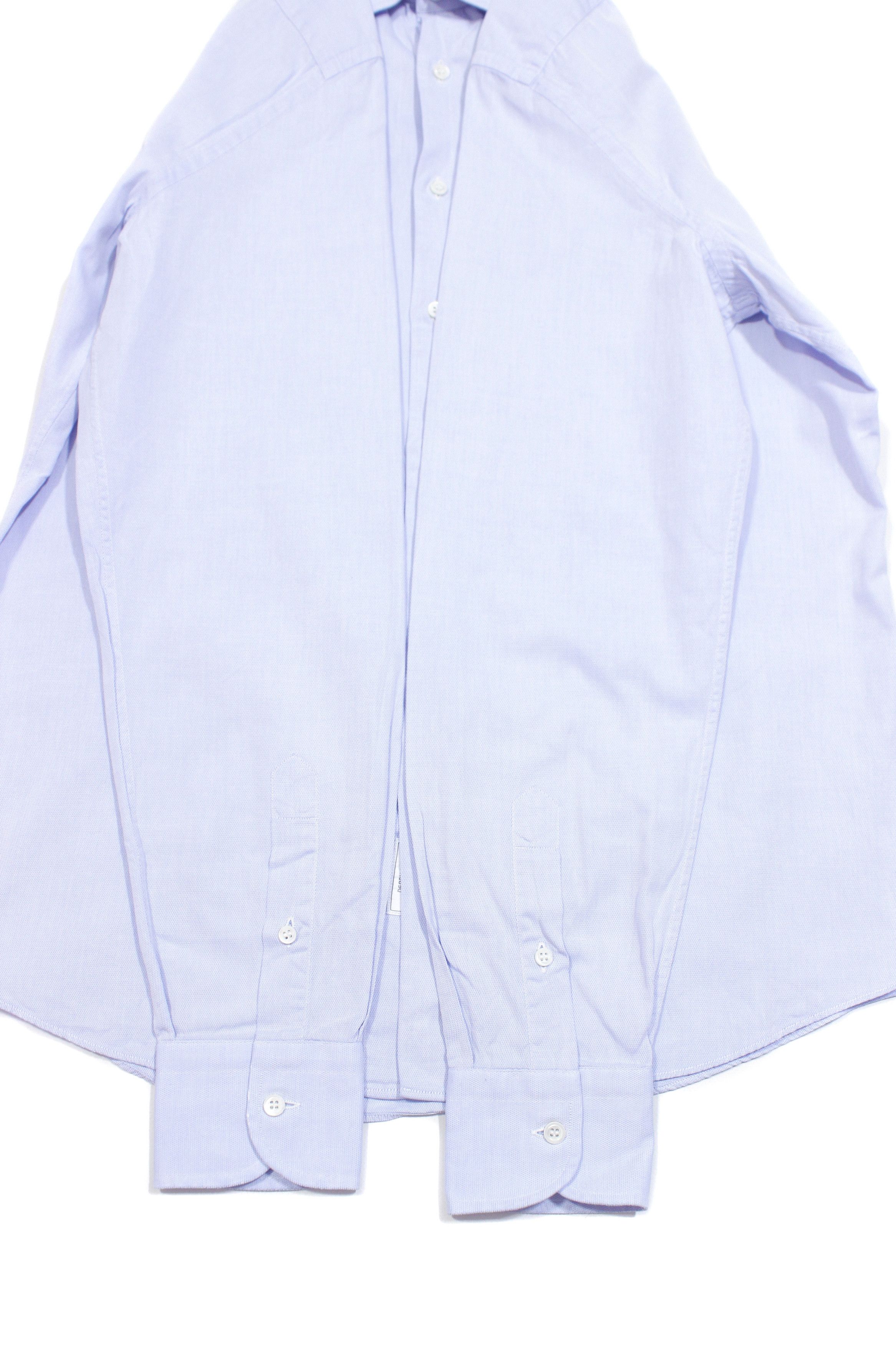 Salvatore Ferragamo Textured Dress Shirt Size US M / EU 48-50 / 2 - 5 Thumbnail