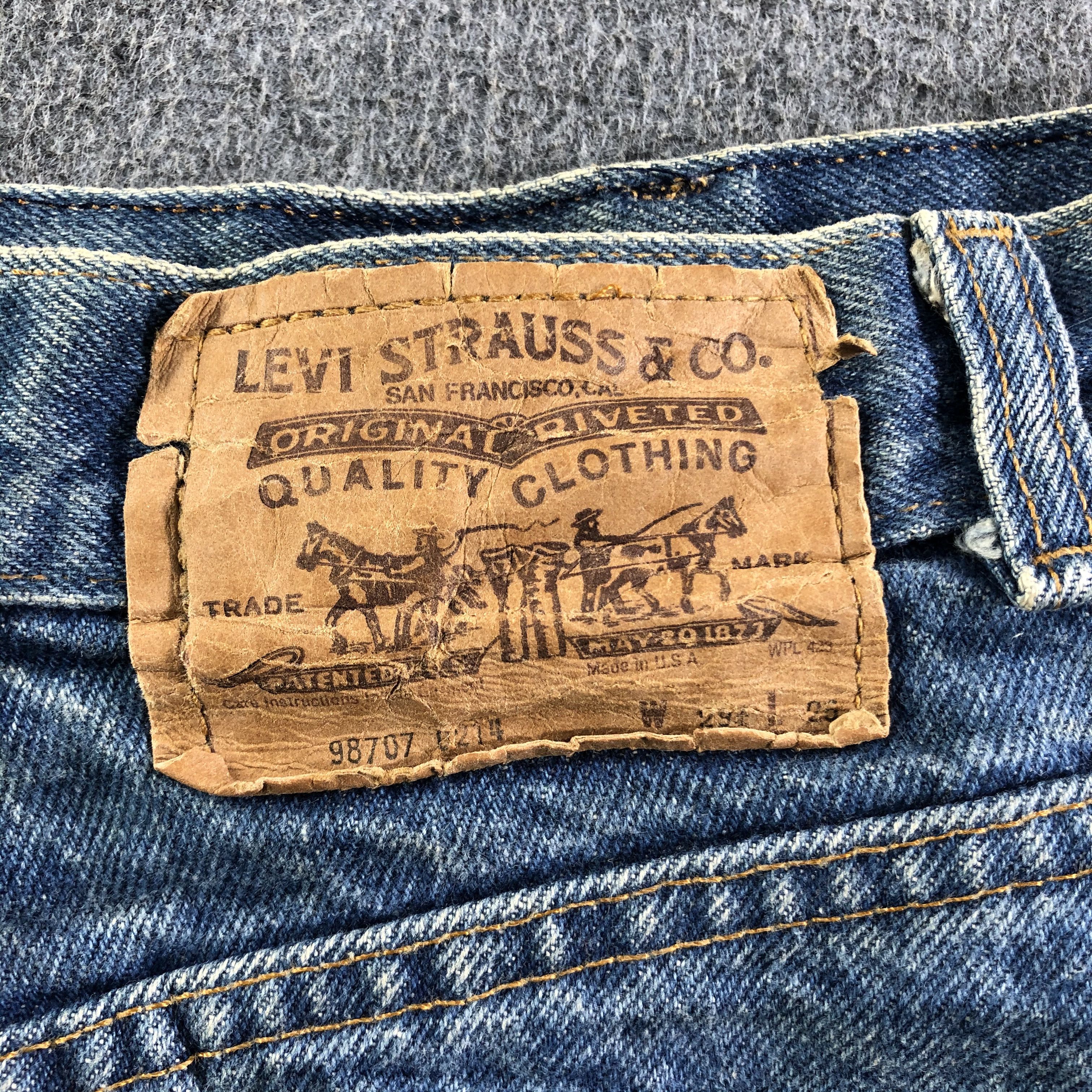 Levi's × Vintage Vintage Blue Wash Levis Skirt-J4068 Size 28" / US 6 / IT 42 - 5 Thumbnail