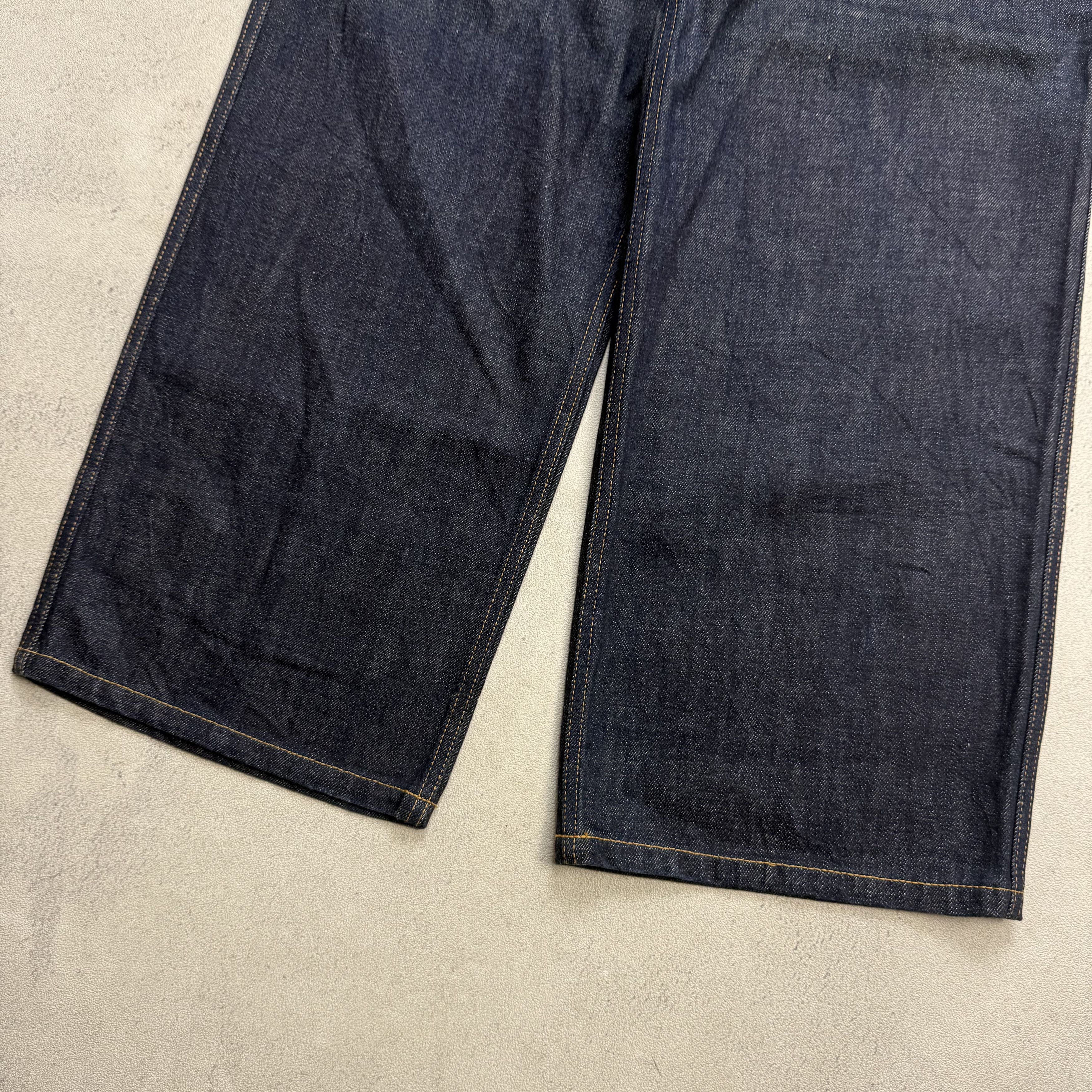 Comme des Garcons AD2006 Tricot Comme Des Garcons Wide Leg Baggy Denim Size US 32 / EU 48 - 4 Thumbnail