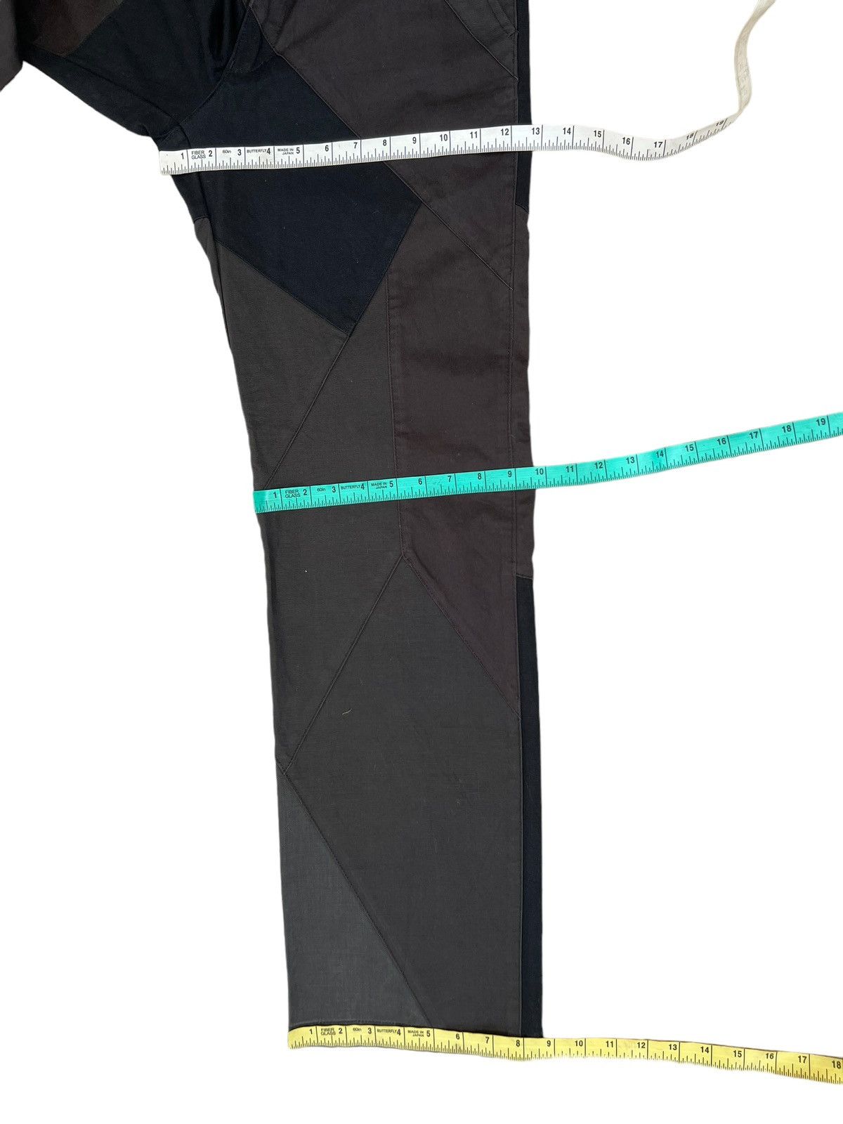 The Viridi-anne VIRUS Japan Multiple Patchwork Waxed Chinos Trouser Pant Size US 30 / EU 46 - 5 Thumbnail