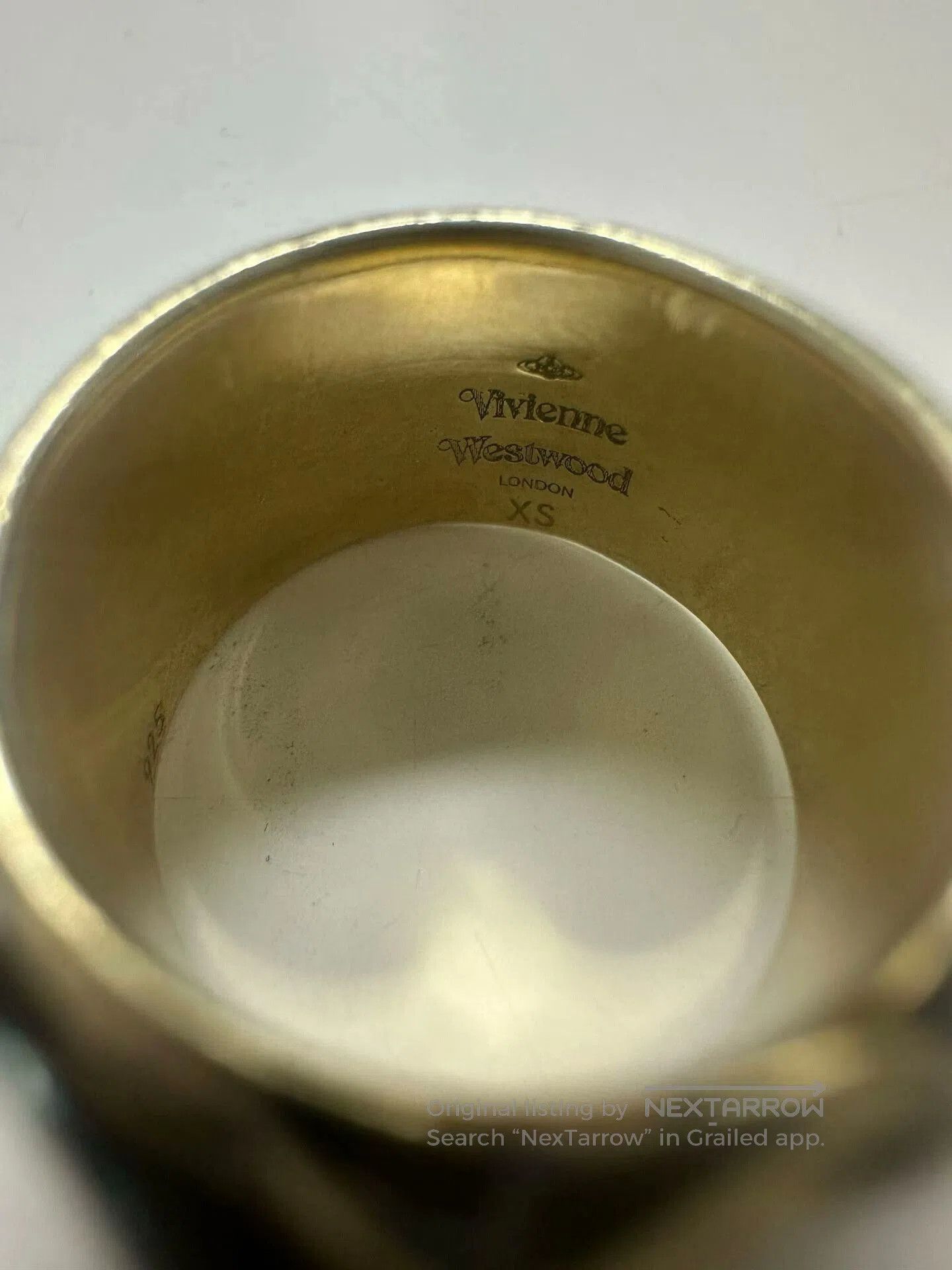 Vivienne Westwood vivienne westwood saturn ring in silver. Size ONE SIZE - 2 Thumbnail