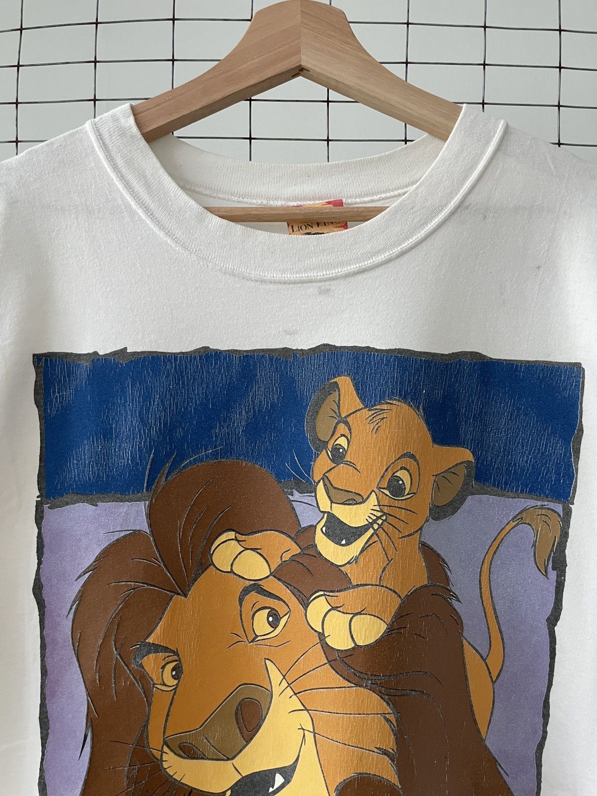 Disney × Vintage Vintage The Lion King Disney T-Shirt Size US XL / EU 56 / 4 - 2 Thumbnail