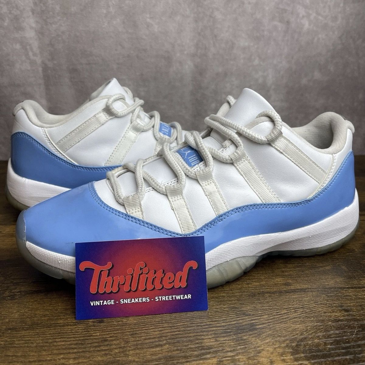 Jordan Brand Jordan 11 Retro Low University Blue 2017 528895-106 UNC Rare Size US 10 / EU 43 - 1 Thumbnail