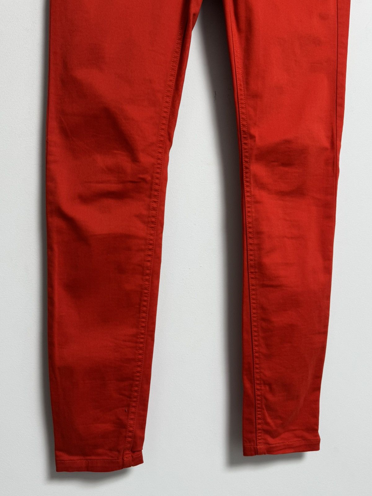 Burberry Burberry Brit Women’s Pants Luxury Red Skinny Size 27" / US 4 / IT 40 - 3 Thumbnail