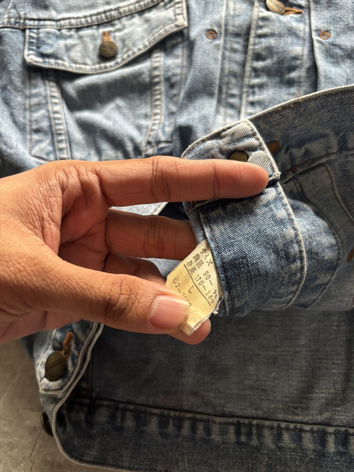 Marithe + Francois Girbaud vintage MARITHE FRANCOIS GIRBAUD MFG denim trucker jacket Size US XL / EU 56 / 4 - 6 Thumbnail