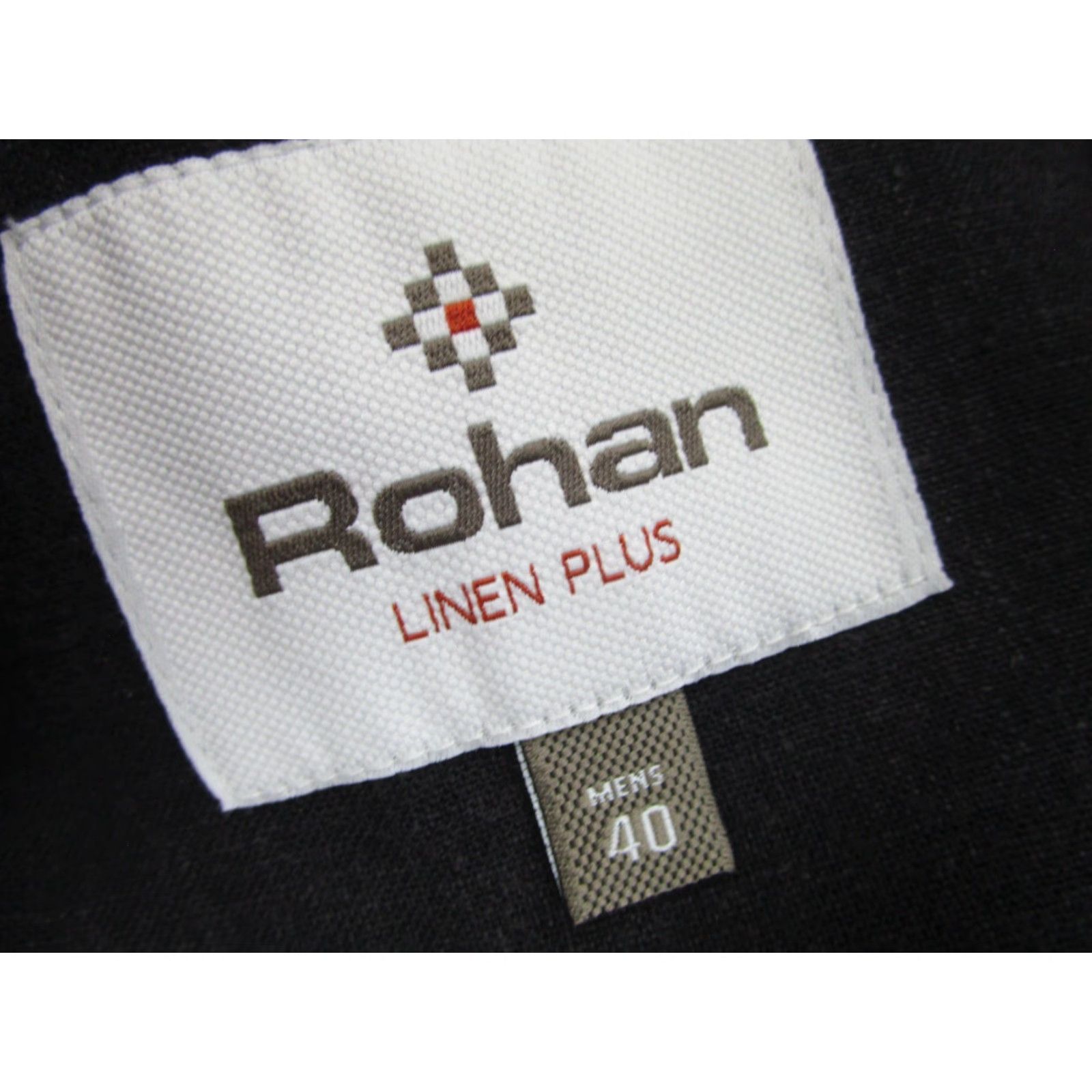 Vintage Rohan Blazer Mens 40 Gray Linen Plus Polyester Sport Coat Jacket Size 40R - 5 Thumbnail