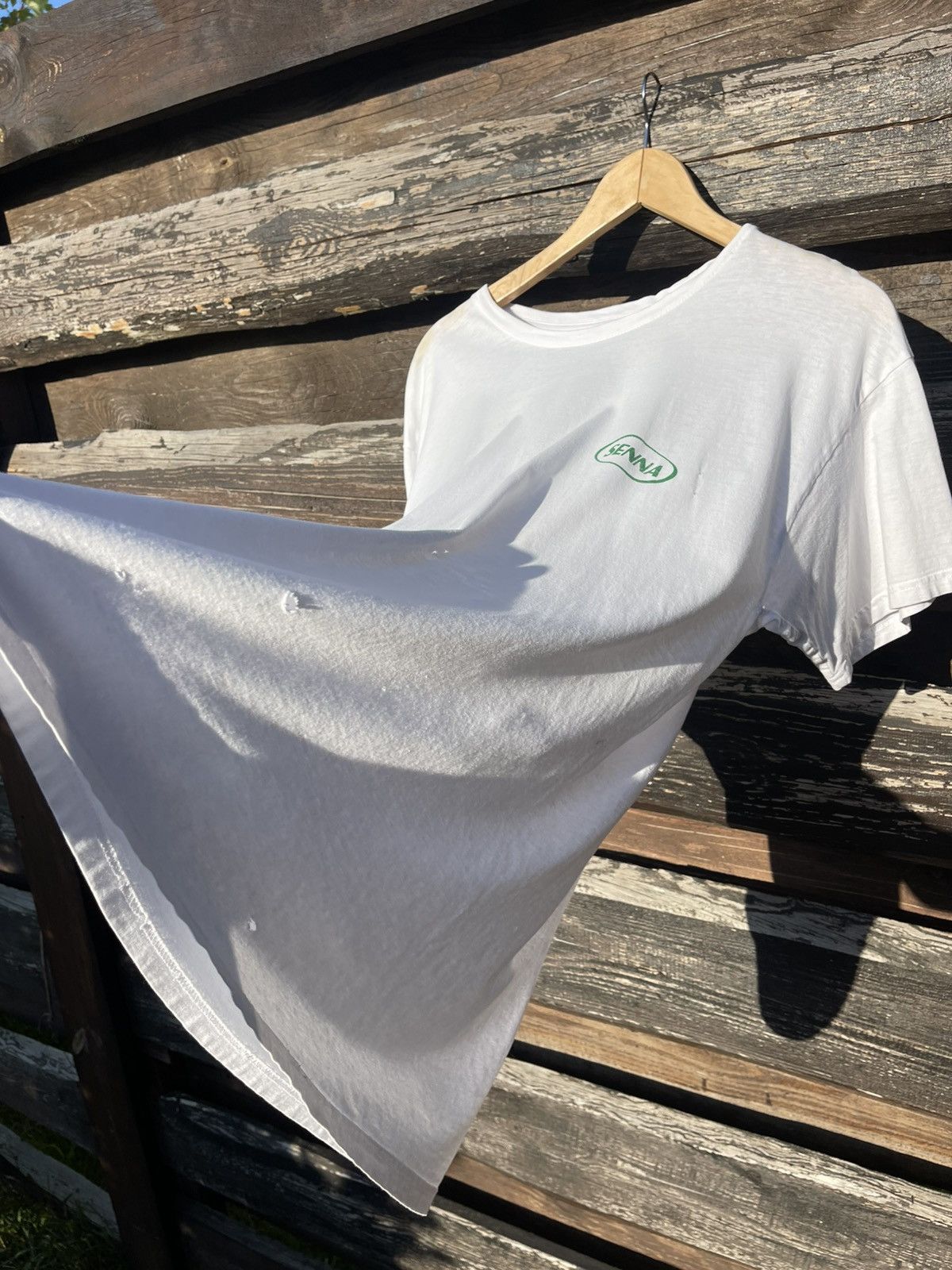 Formula 1 90’s Senna Vintage Formula 1 racing tee distressed Size US XL / EU 56 / 4 - 12 Thumbnail
