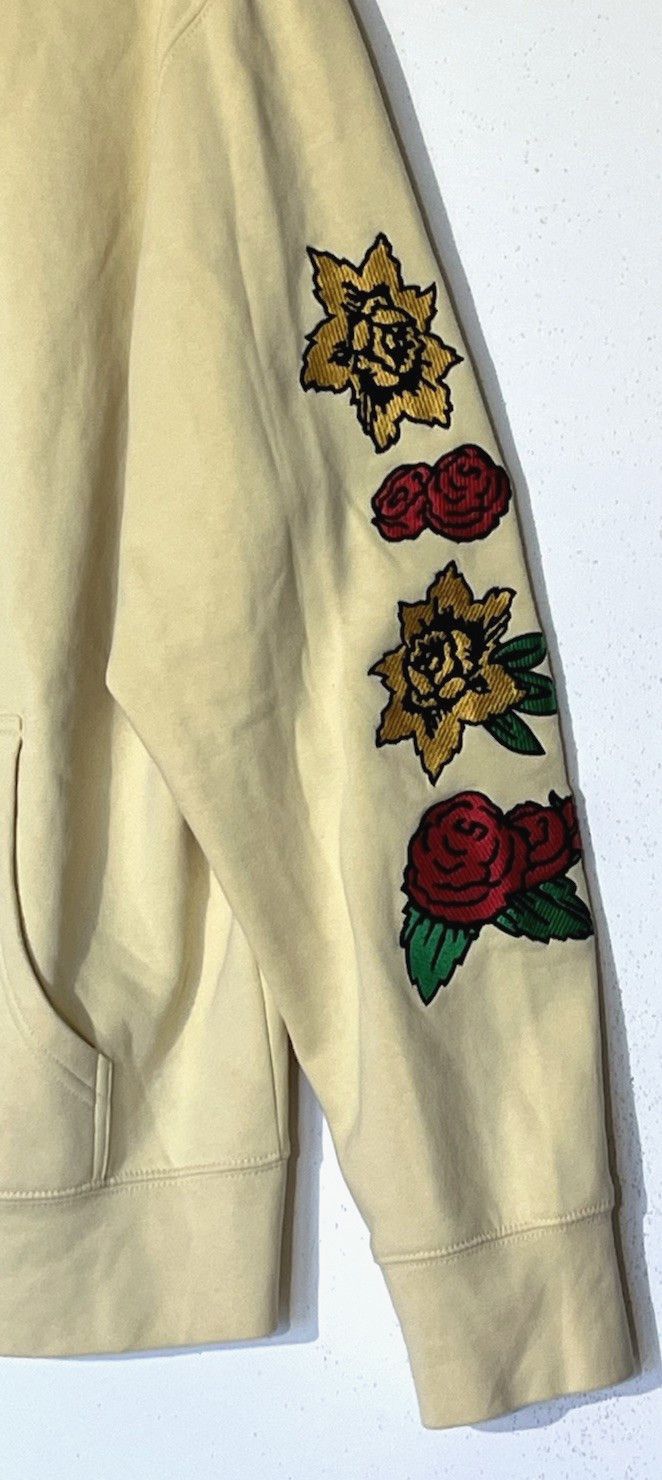 Coachella Coachella Ivory Embroidered Flowers Zip Hoodie Size US M / EU 48-50 / 2 - 6 Thumbnail