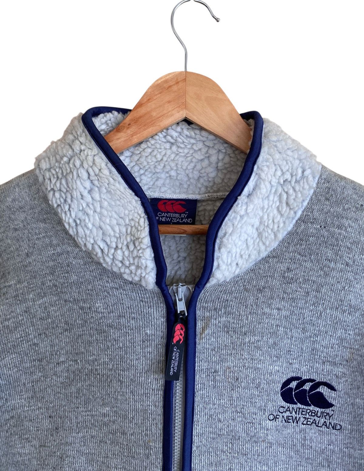 Canterbury of New Zealand Vintage Brand Canterbury New Zealand Fur Zipper Jacket 1990s Size US L / EU 52-54 / 3 - 4 Thumbnail