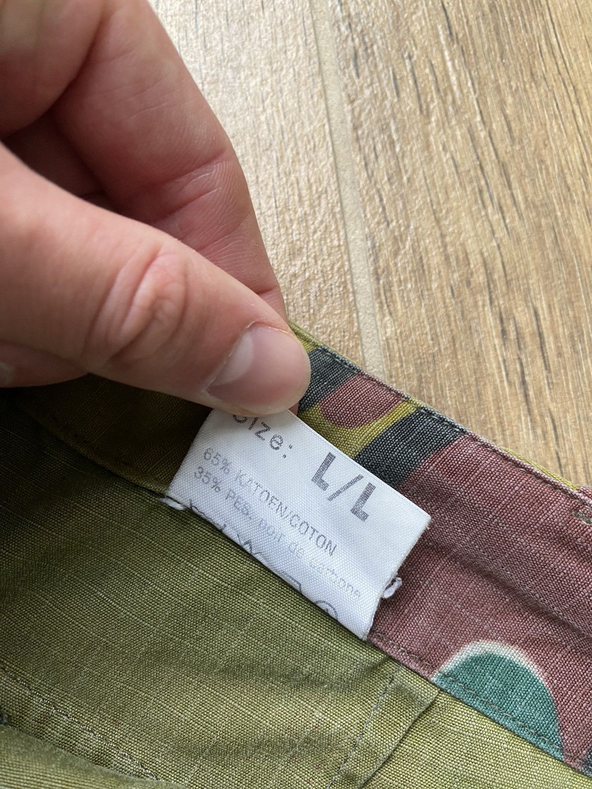Vintage Vintage Camo Cargo Pants Japanese Avant Garde Y2K Baggy Wide Size US 32 / EU 48 - 14 Thumbnail