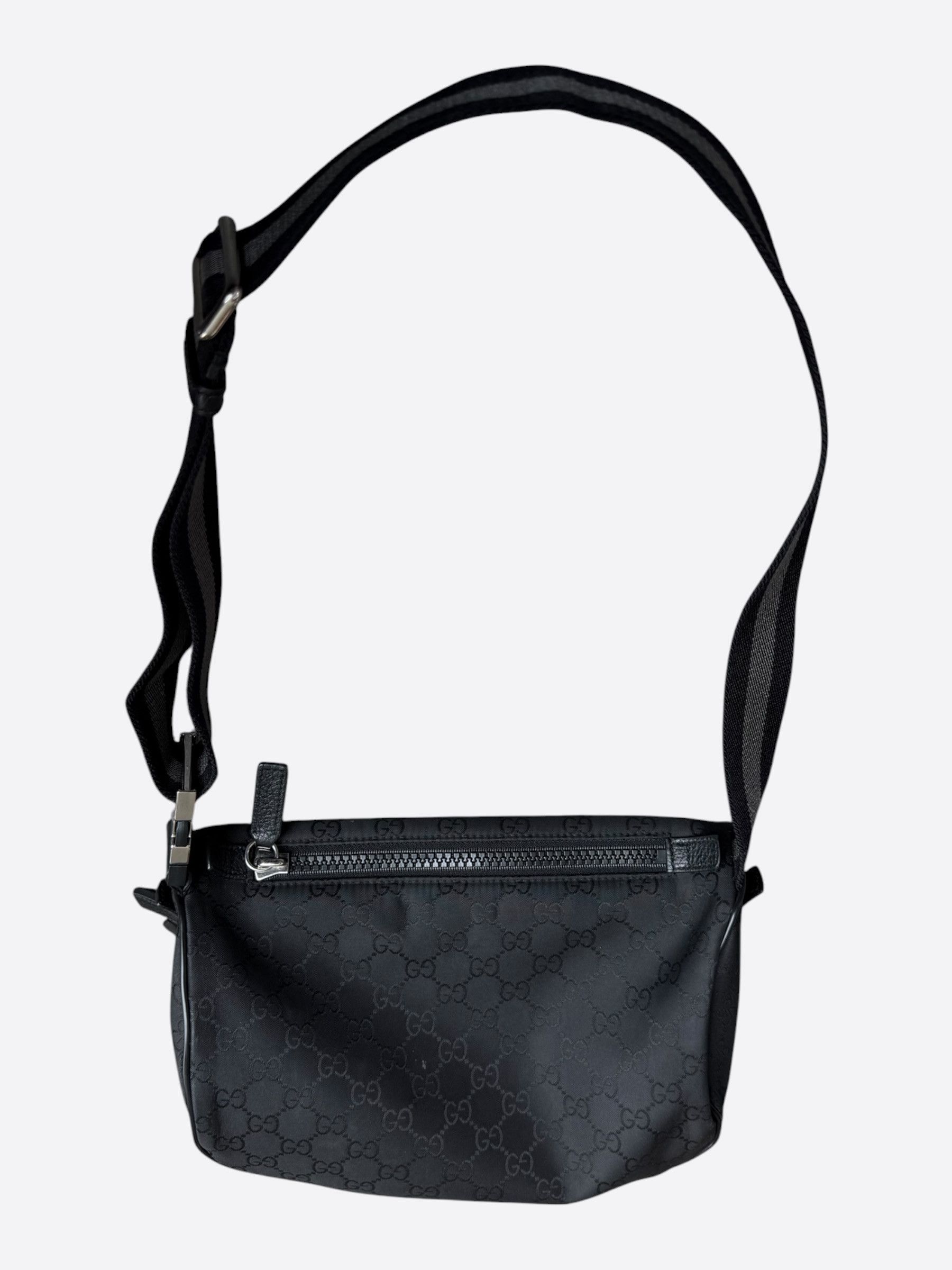Gucci Gucci Black GG Monogram Sling Bag Size ONE SIZE - 3 Thumbnail