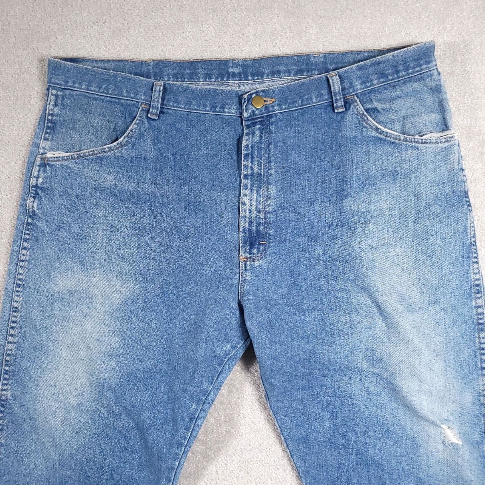 Carhartt VINTAGE Carhartt Jeans Mens 42x29 Denim Medium Wash High-Rise Tapered Leg Size US 42 / EU 58 - 3 Thumbnail