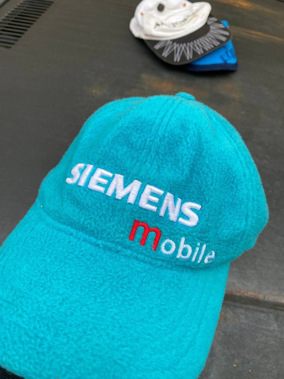 Vintage Siemens mobile vintage fleece y2k cap hat Size ONE SIZE - 3 Thumbnail