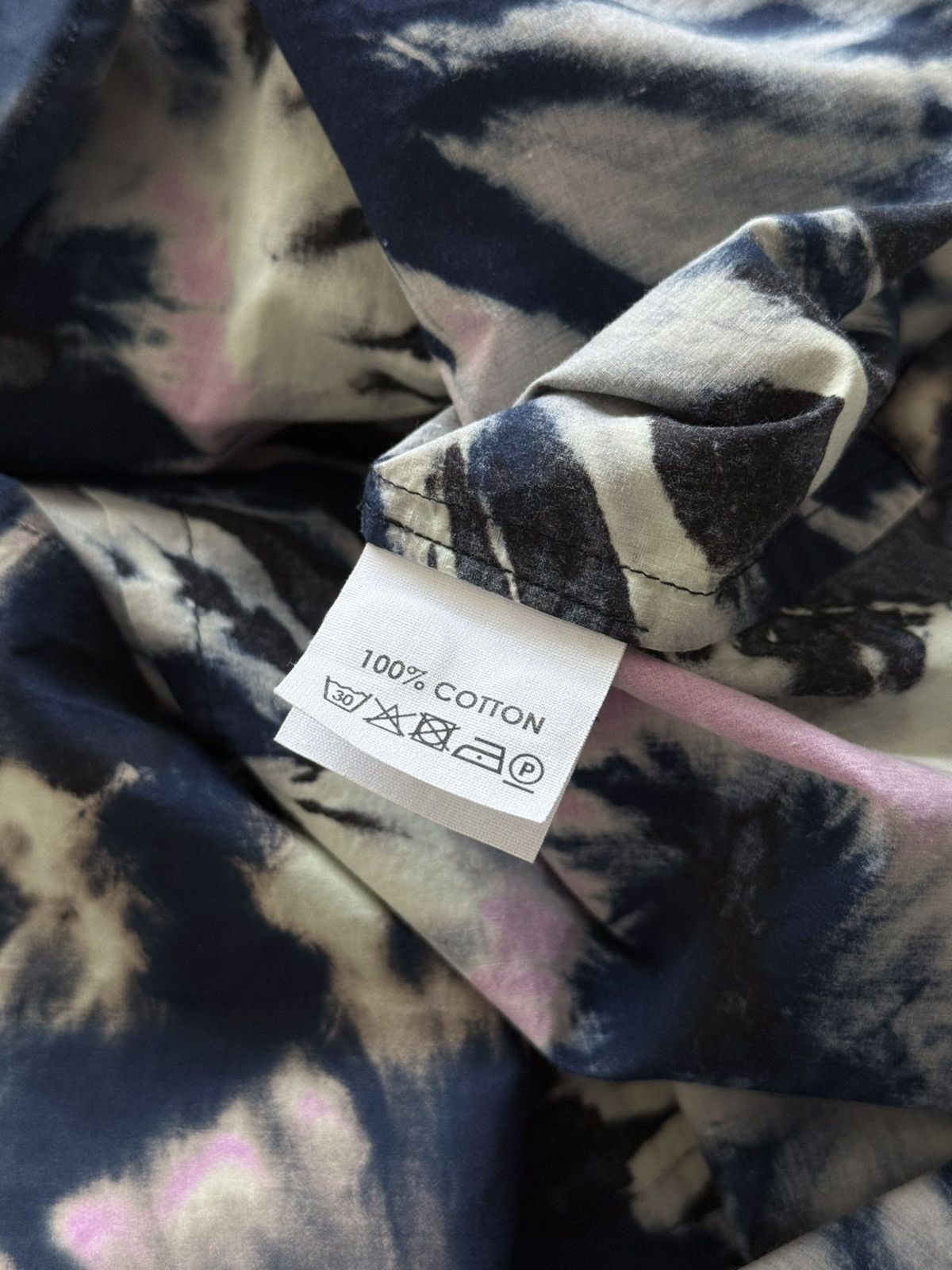 Dries Van Noten Dries Van Noten Tie Dye Button Up Shirt Size US M / EU 48-50 / 2 - 13 Thumbnail