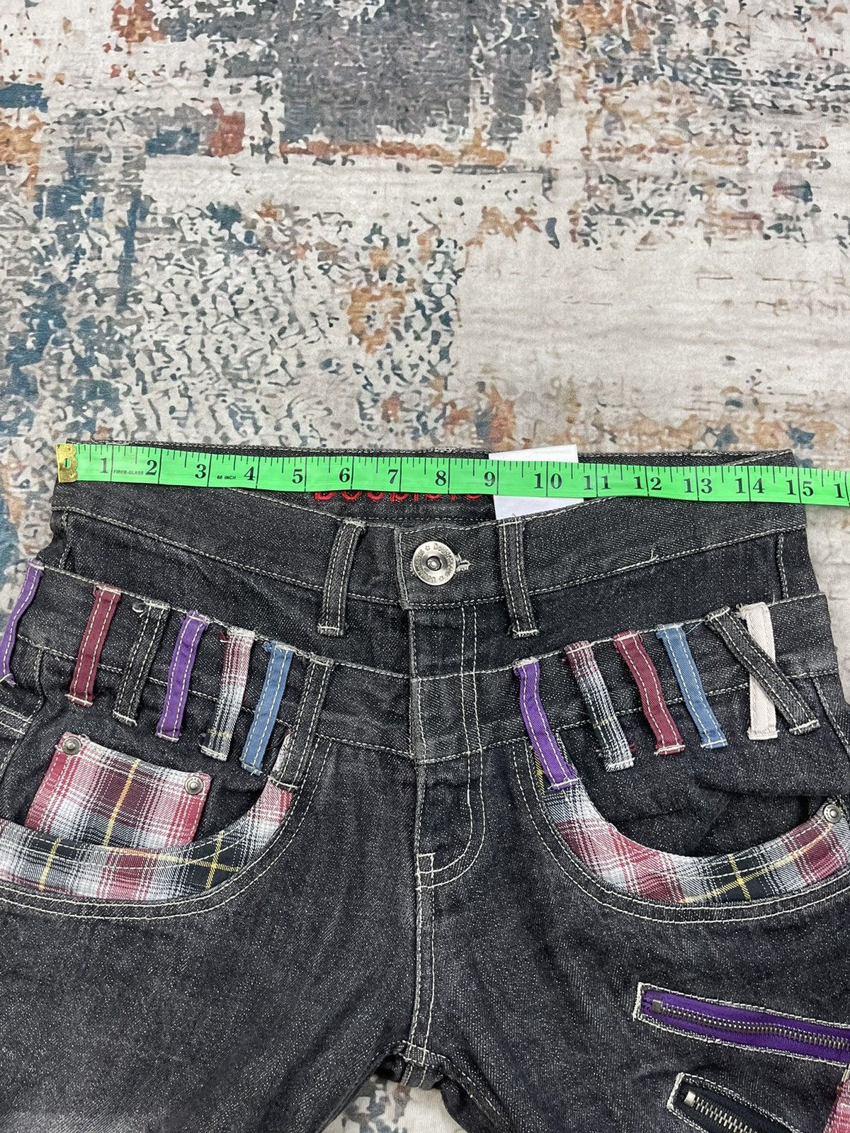 Hysteric Glamour Double Focus Distressed Double Waist Denim Size US 30 / EU 46 - 7 Thumbnail