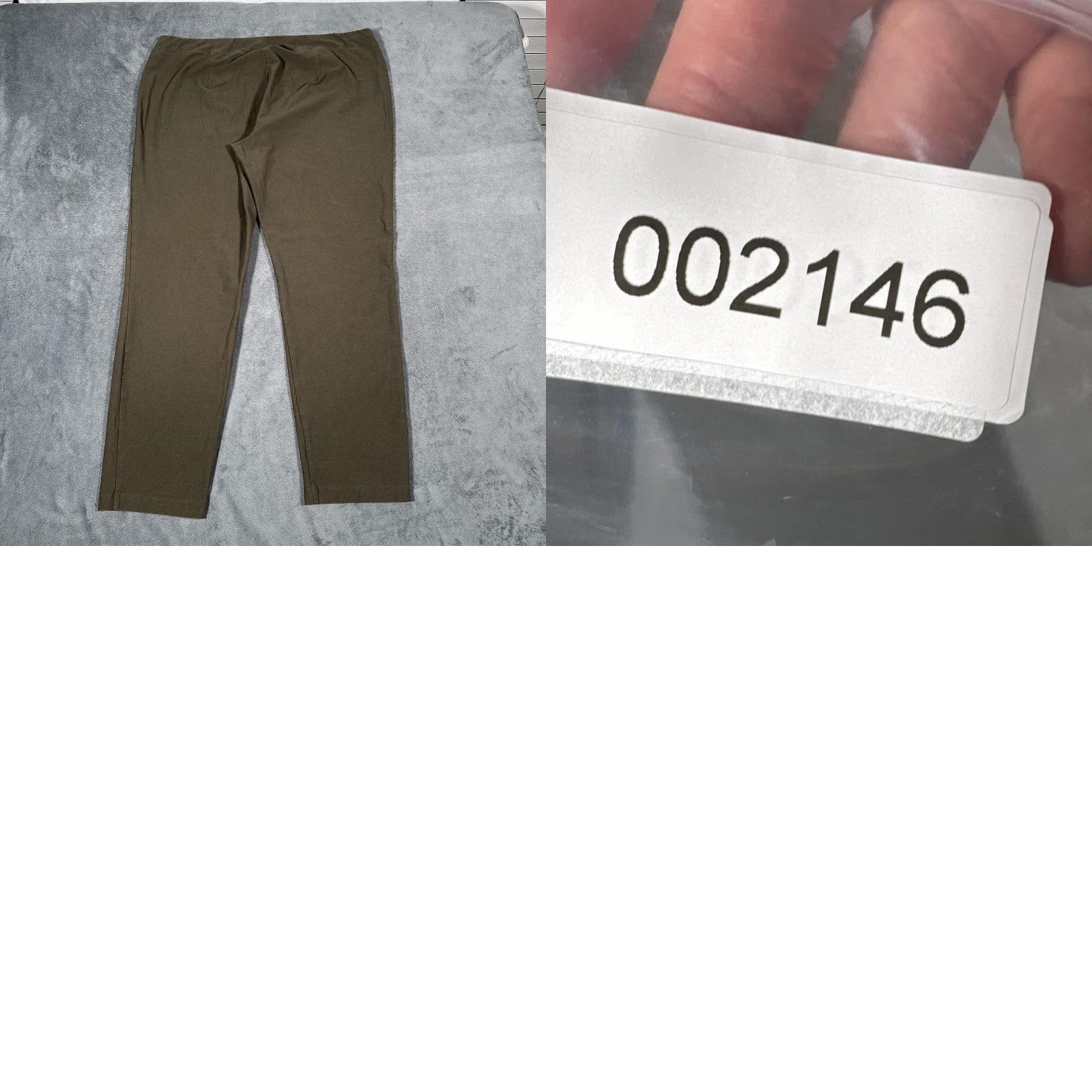 Eileen Fisher Eileen Fisher Pants Womens XL Green Jersey Ankle Tapered Pull On Casual Stretch Size XL / US 12-14 / IT 48-50 - 9 Thumbnail