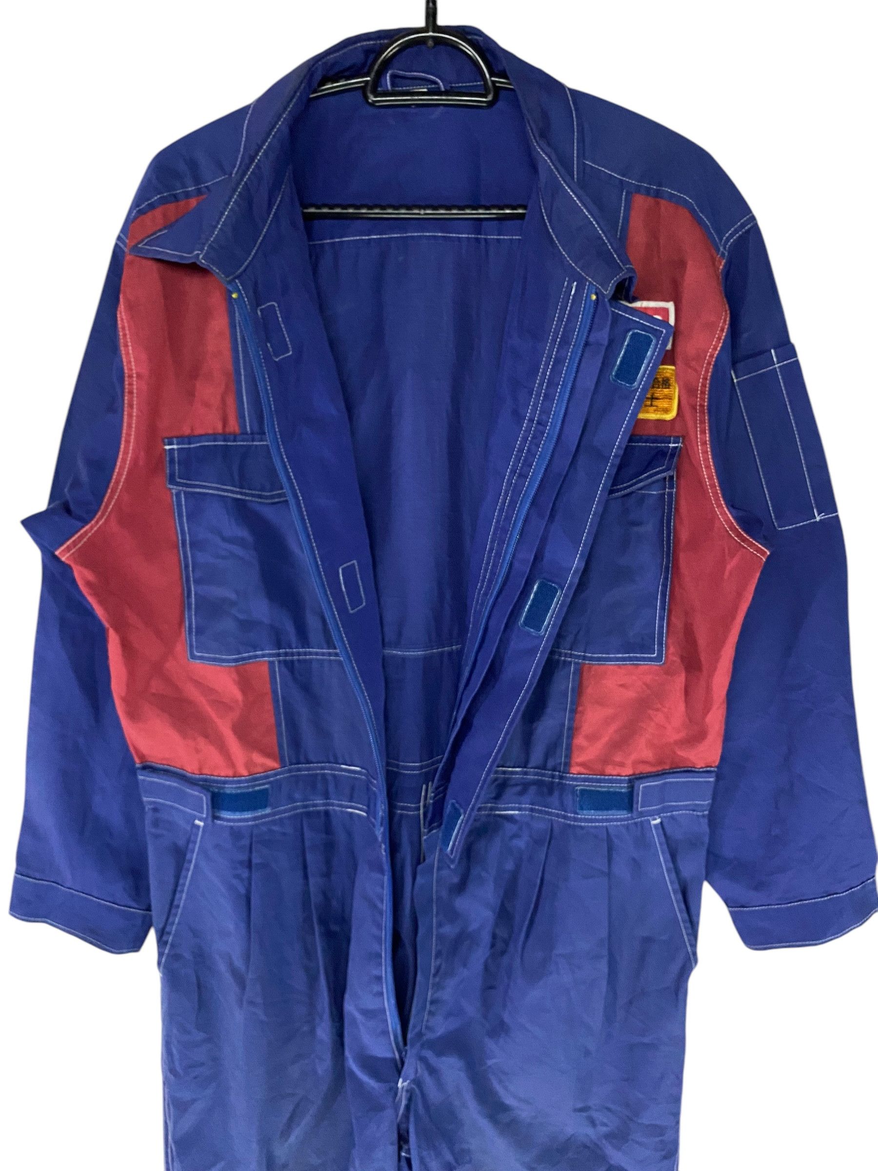 Japanese Brand 2000s Eneos JDM factory coverall initial-d works coverall Size US 39 - 3 Thumbnail