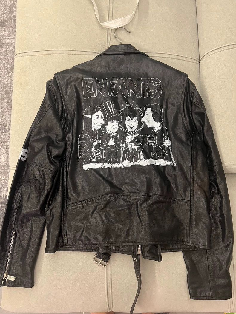 Enfants Riches Deprimes Enfants richies deprimes Leather for dinner show jacket 250 Size US L / EU 52-54 / 3 - 1 Thumbnail
