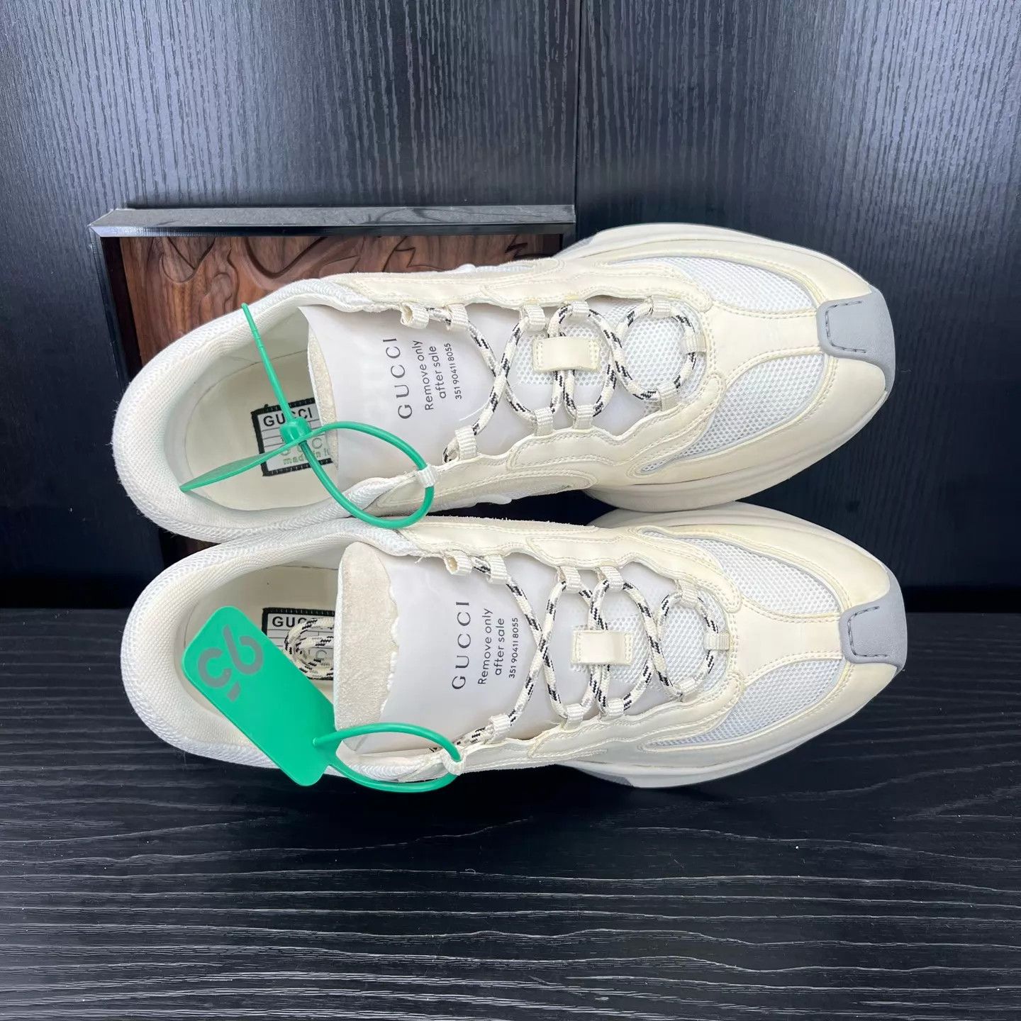 Gucci Gucci Run White 44.5 Near New Size US 11.5 / EU 44-45 - 7 Thumbnail