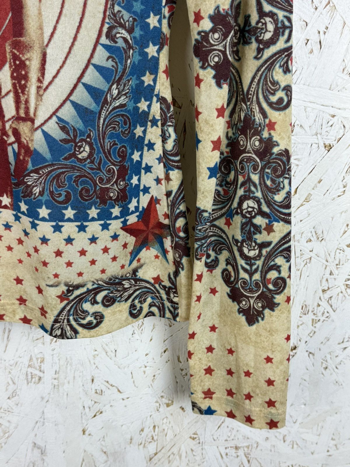 Jean Paul Gaultier 90s JPG Jean Paul Gaultier Cow-Boy Target Long Sleeve Top Size M / US 6-8 / IT 42-44 - 4 Thumbnail