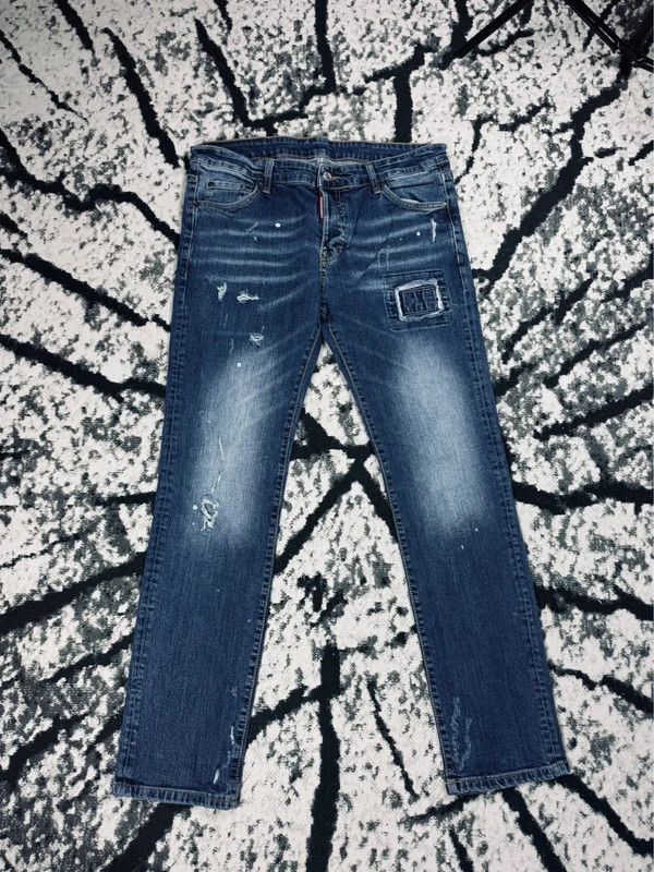 Dsquared2 Vintage Dsquared2 jeans pants navy blue 54 XL Size US 38 / EU 54 - 2 Thumbnail