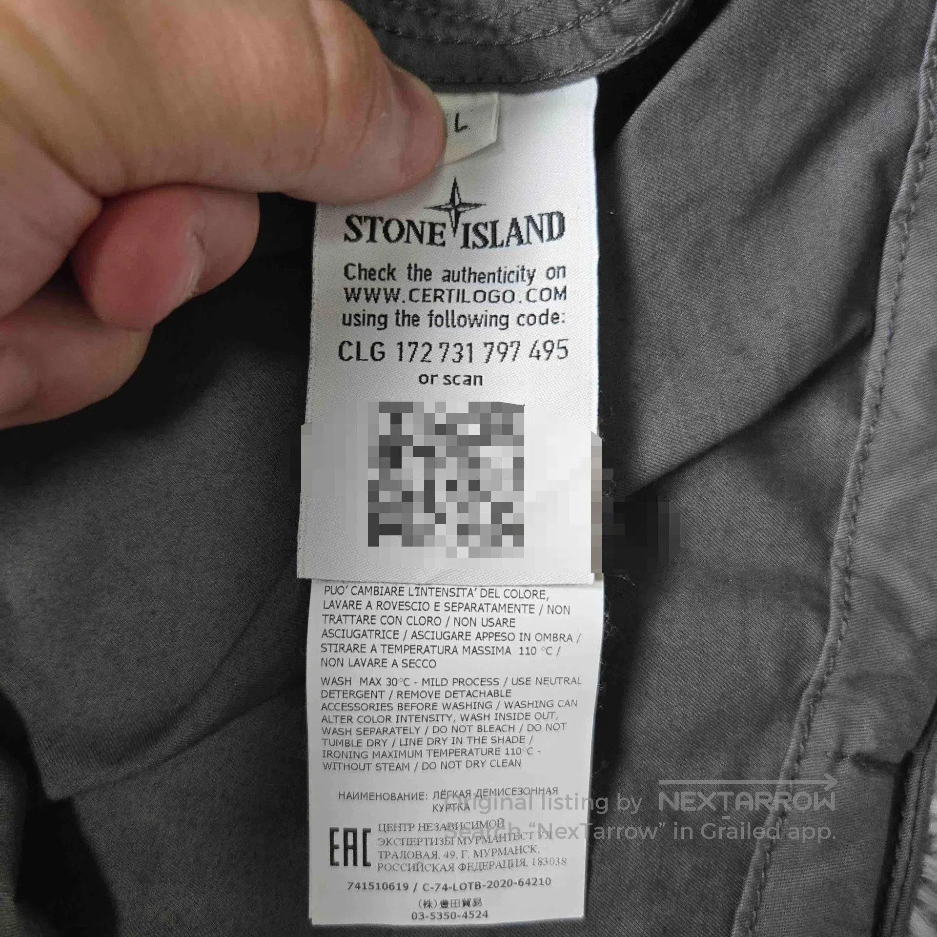 Stone Island stone island multifunctional pocket sweatshirt. Size US L / EU 52-54 / 3 - 6 Thumbnail