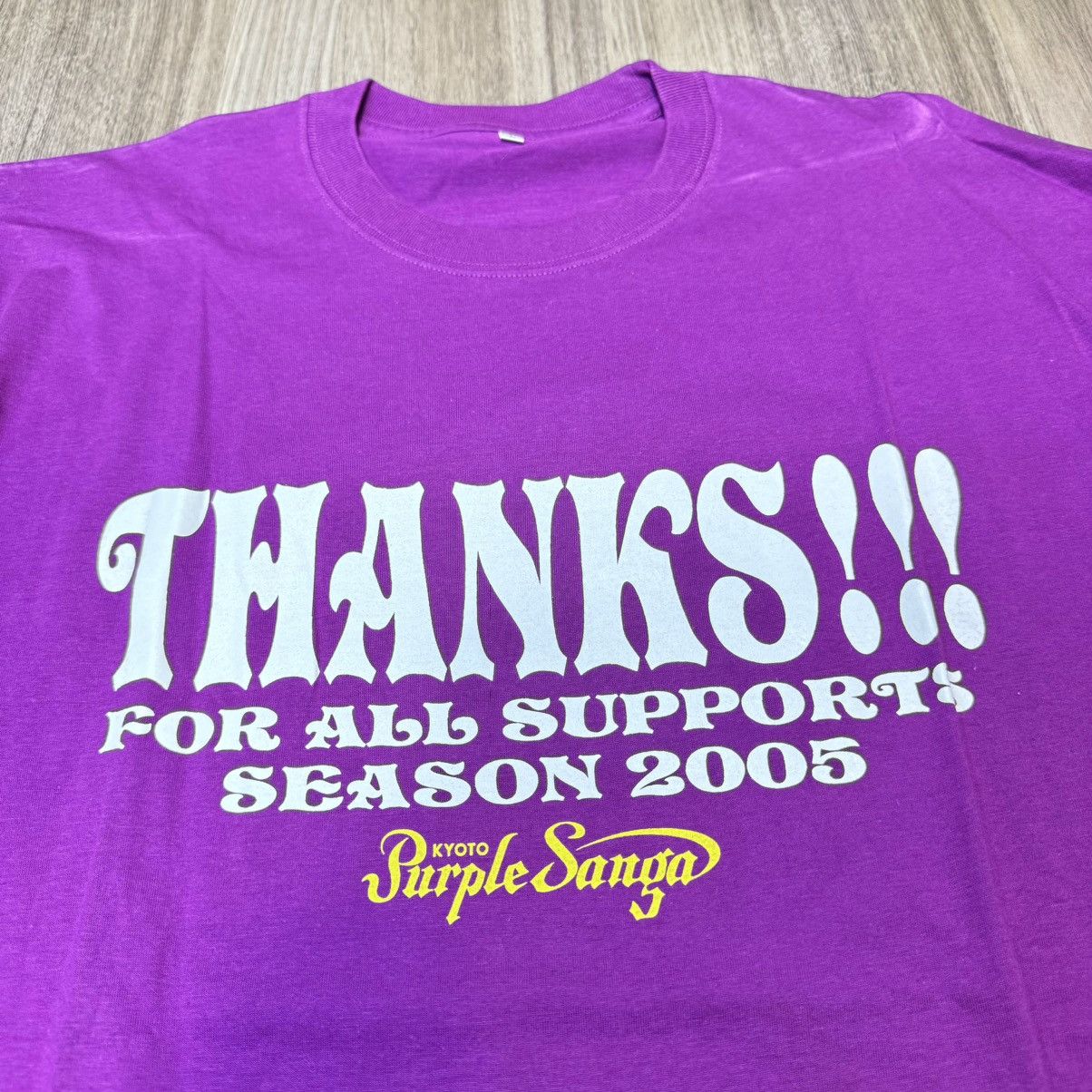 Japanese Brand Kyoto Sanga FC 2005 tee Size US L / EU 52-54 / 3 - 3 Thumbnail