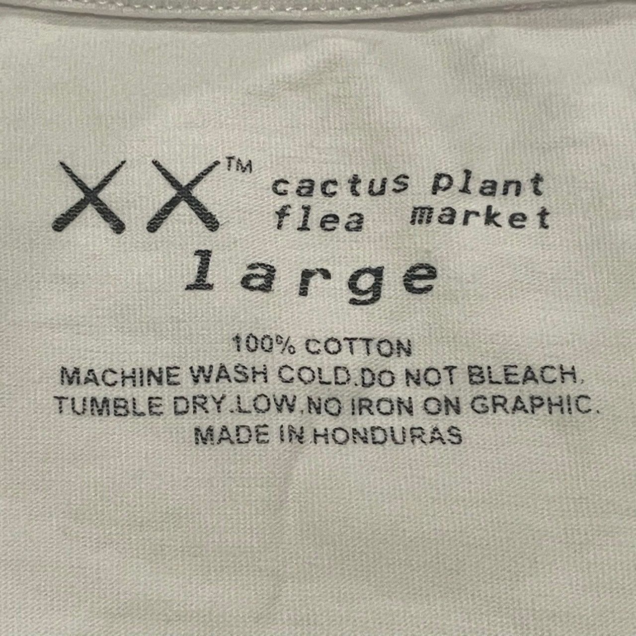 Cactus Plant Flea Market × Kaws × Travis Scott Rare Cactus Plant Flea Market Kaws Tee Size US L / EU 52-54 / 3 - 3 Thumbnail