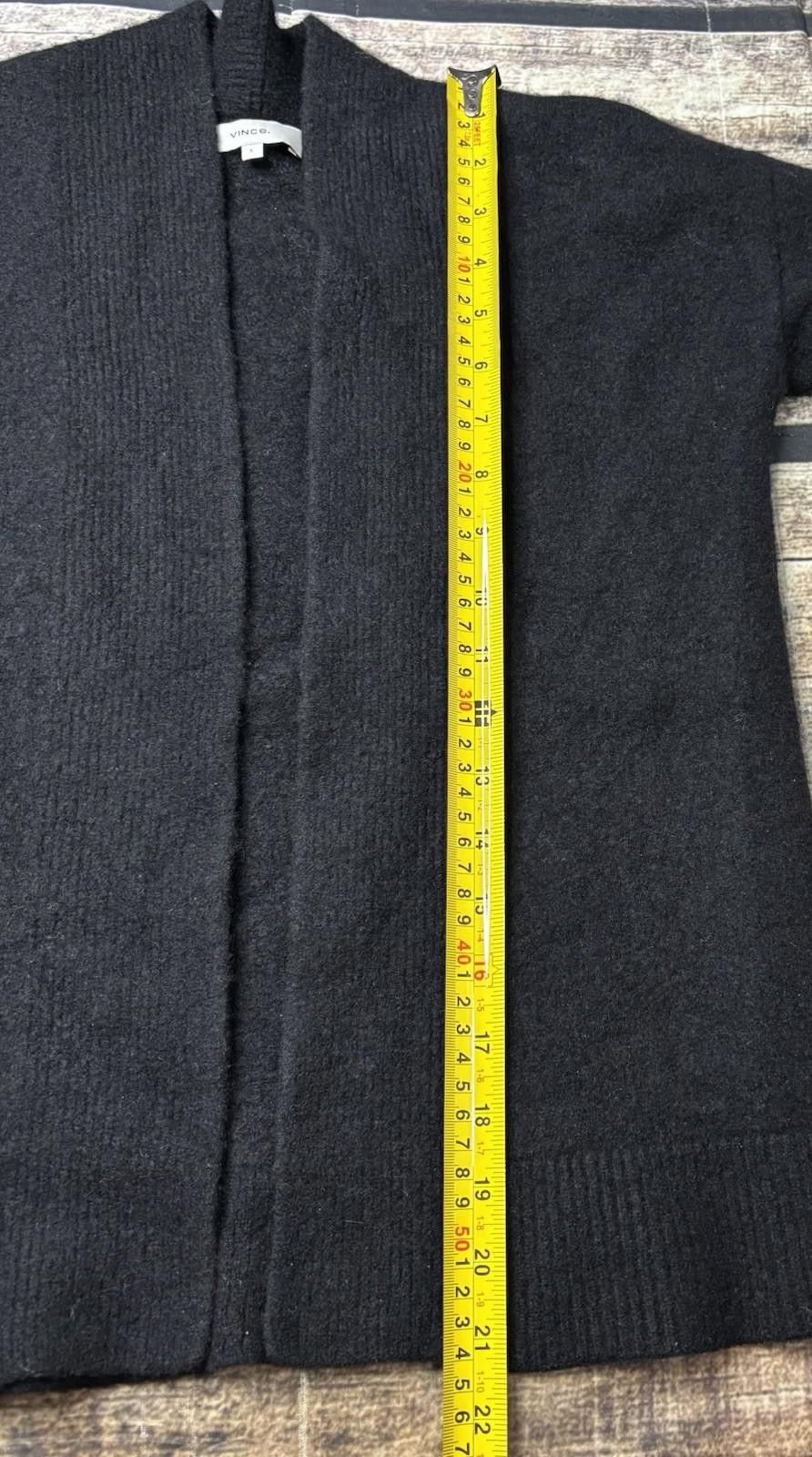 Vince Vince Cardigan Sweater Womens Small Wool Cashmere Open Size S / US 4 / IT 40 - 9 Thumbnail