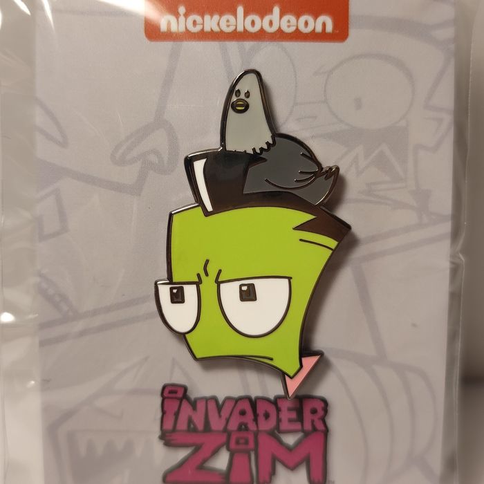 Nickelodeon Invader Zim Filthy Human Collectible Enamel Pin Grailed