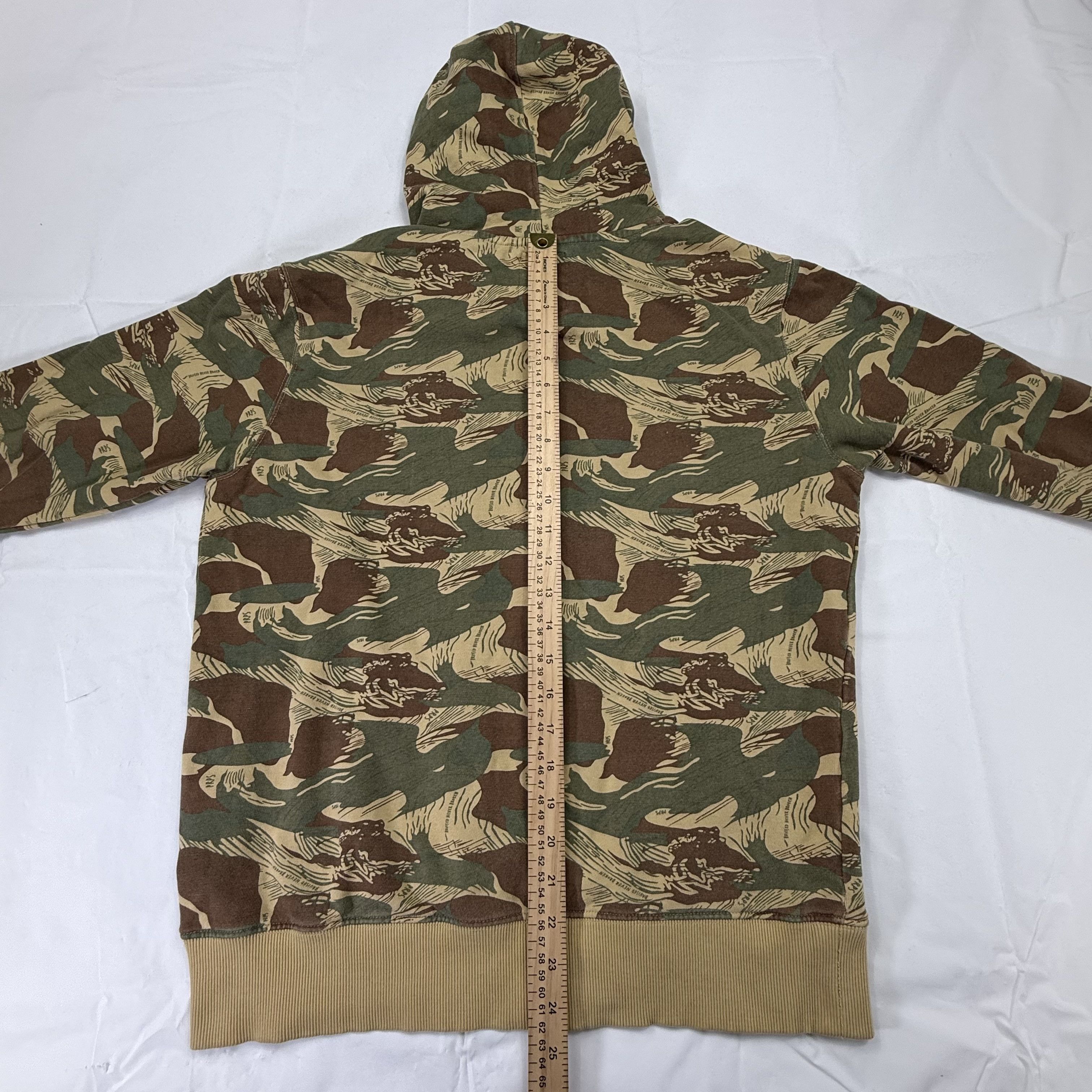 Prps Prps Goods & Co Mens Tiger Stripe Camo Pullover Hoodie Logo Size US L / EU 52-54 / 3 - 4 Thumbnail