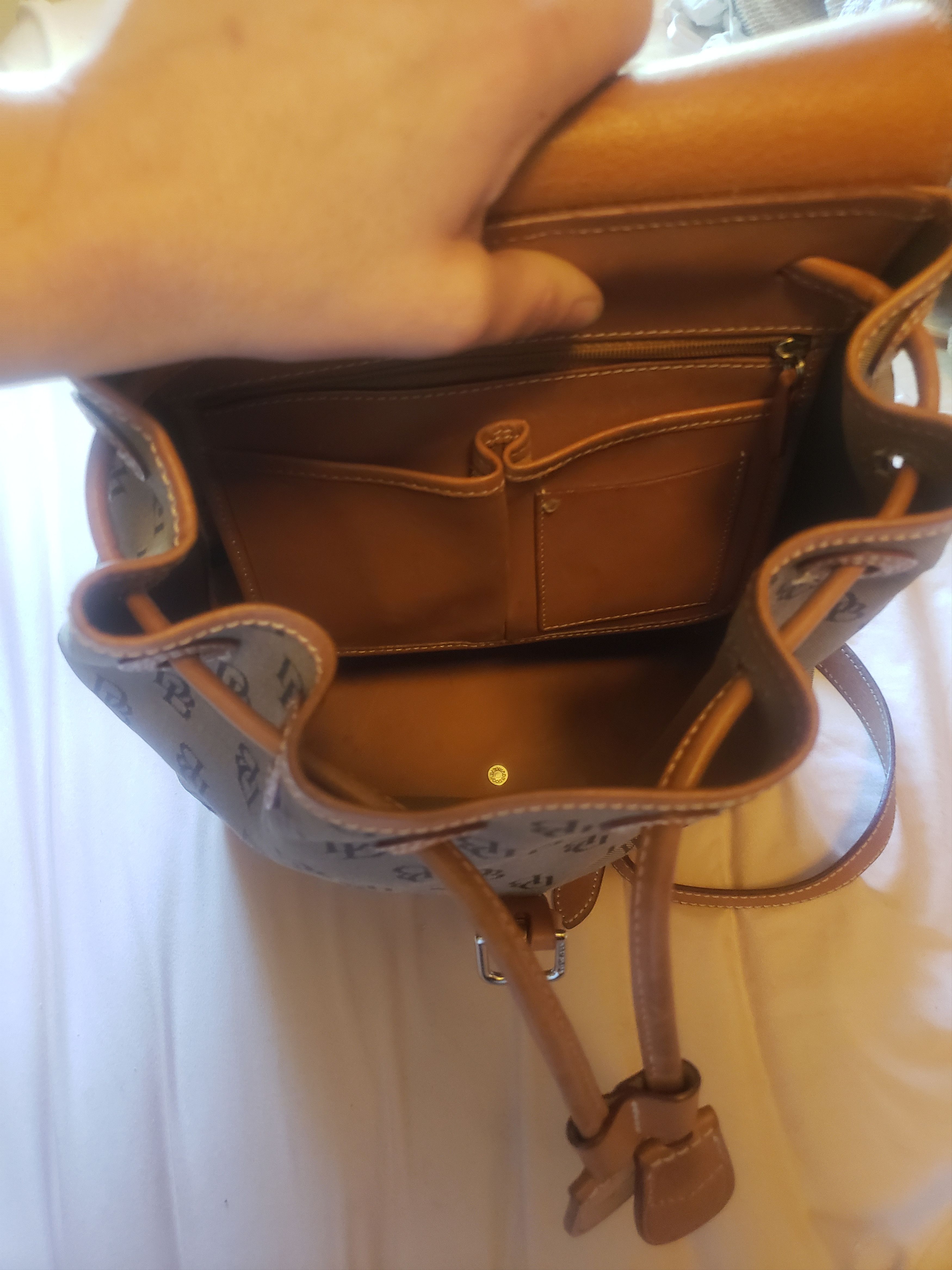 Dooney & Bourke Vintage leather backpack Size ONE SIZE - 1 Thumbnail