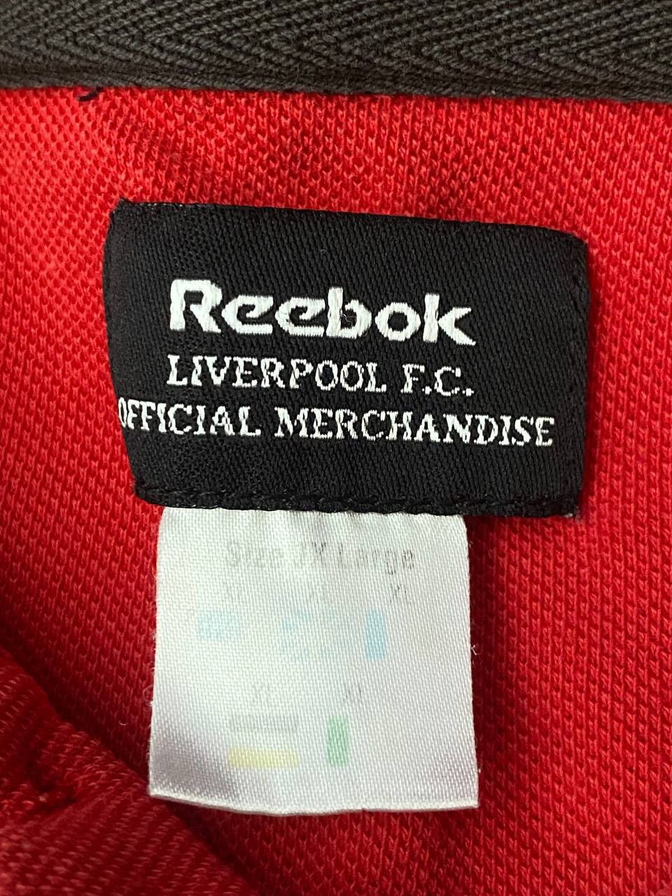 Reebok Reebok Liverpool FC soccer jersey polo tee Size US XL / EU 56 / 4 - 4 Thumbnail