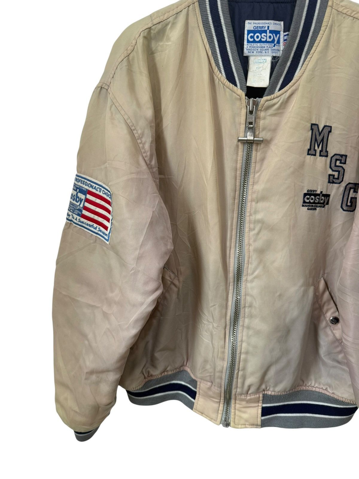 Vintage Vintage 80s Gerry Cosby Bomber Jacket Embroidered Design Size US L / EU 52-54 / 3 - 5 Thumbnail