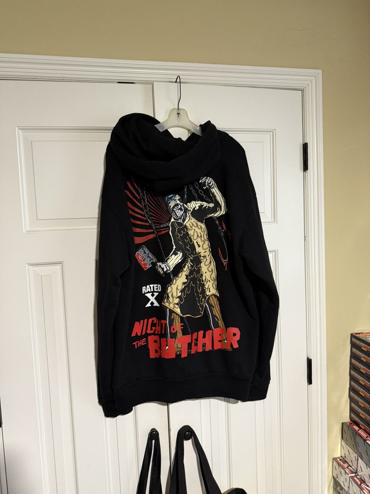 Warren Lotas Warren Lotas Black The Butcher Hoodie Size US XL / EU 56 / 4 - 2 Thumbnail