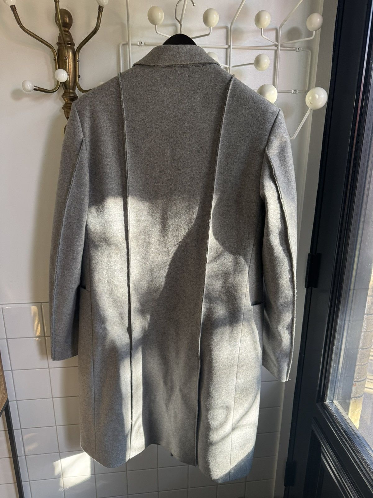 Maison Margiela Maison Martin Margiela Wool Overcoat Grey Size US M / EU 48-50 / 2 - 5 Thumbnail