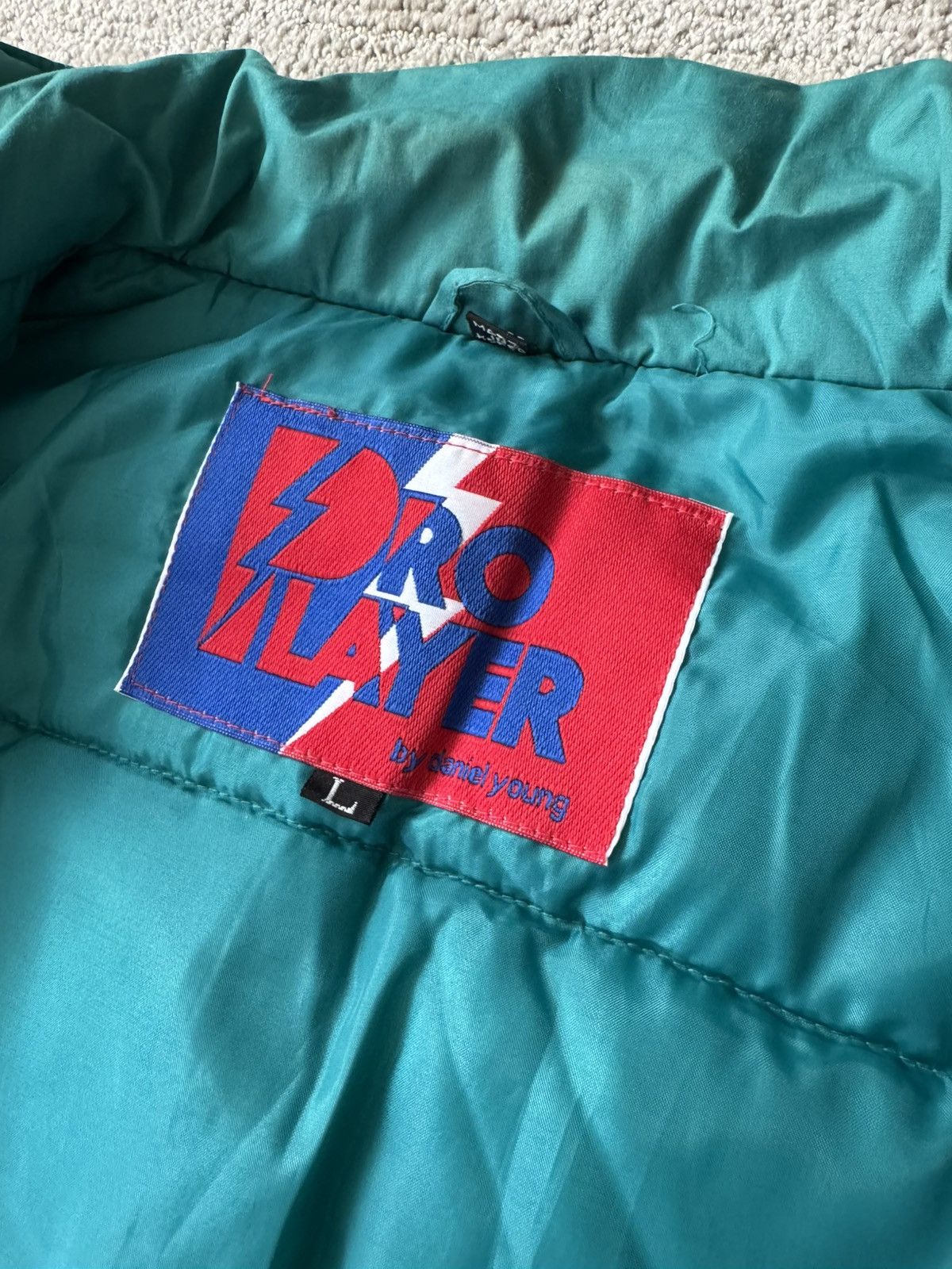 Other VINTAGE Miami Dolphins Bomber Jacket Size US L / EU 52-54 / 3 - 5 Thumbnail