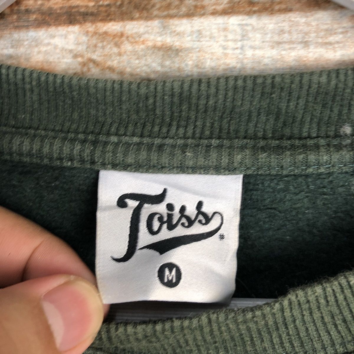 Japanese Brand Toiss Green Sweatshirt #A1521 Size US M / EU 48-50 / 2 - 11 Thumbnail
