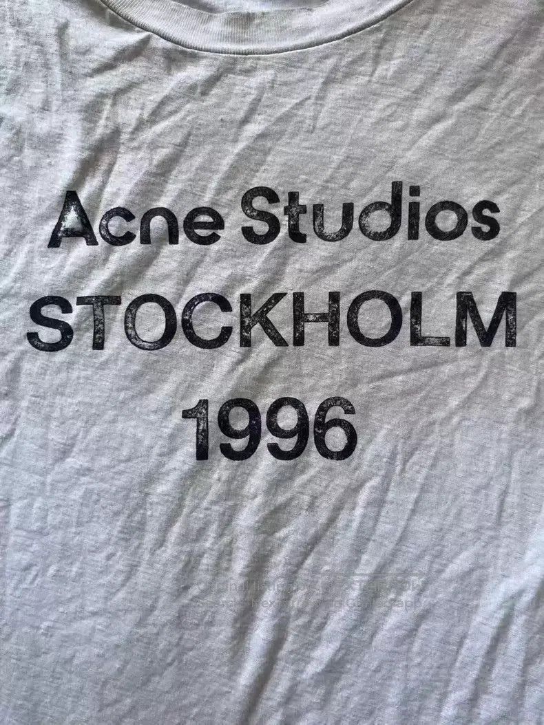 Acne Studios Acne Studios 1996 series emblem loose retro spray-painted Size US S / EU 44-46 / 1 - 3 Thumbnail