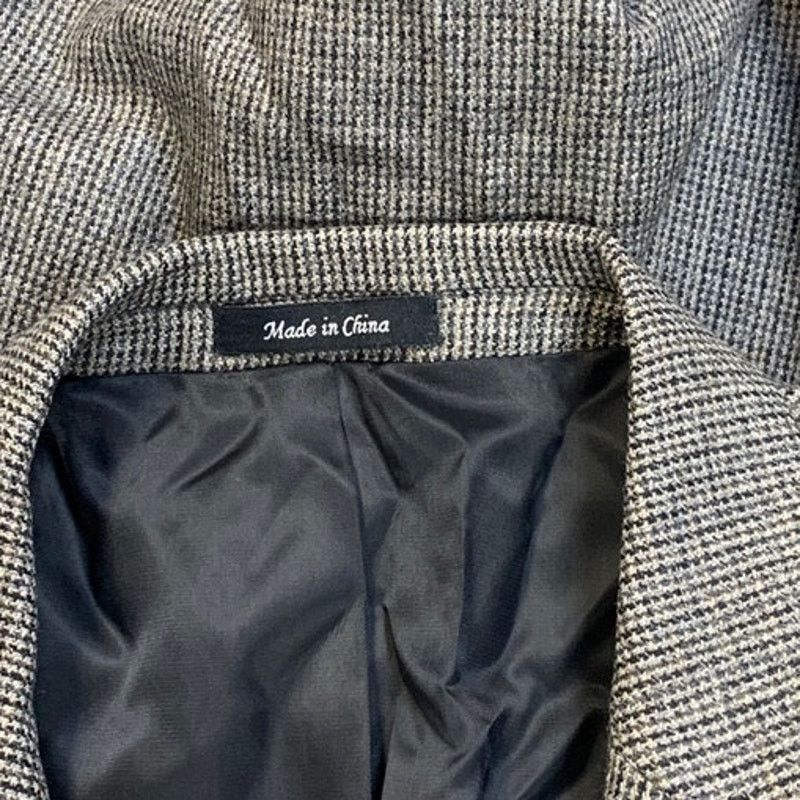 Chaps Chaps Mens 44L 44 Long Lambswool Long Sleeve 2-Button Blazer Size 44L - 4 Thumbnail