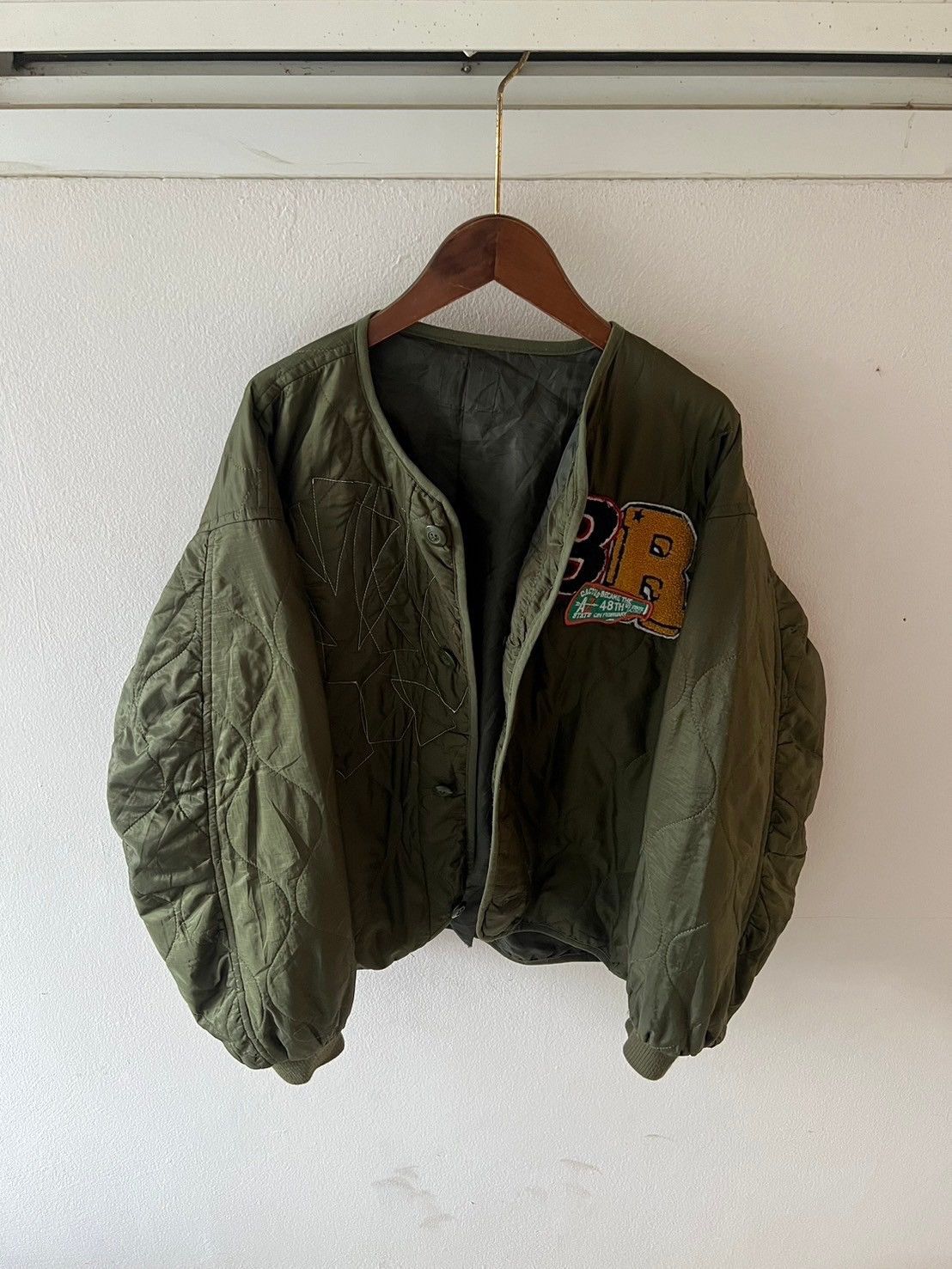 Vintage Reworked Vintage Military Jacket Liner x NY Size US S / EU 44-46 / 1 - 5 Thumbnail