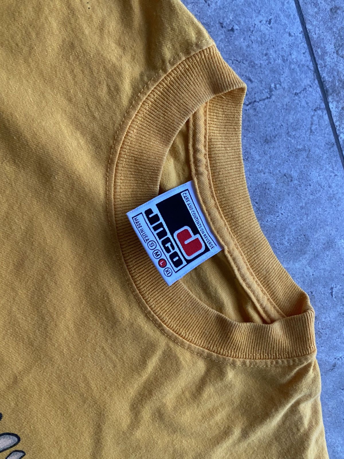 JNCO × Vintage 90’s Jnco Trashed Flamehead Tee Vintage Size US L / EU 52-54 / 3 - 11 Thumbnail